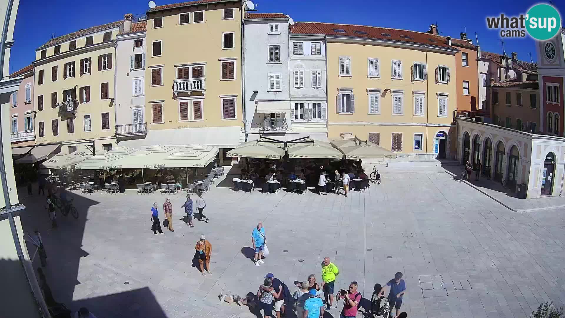 Webcam Rovinj Center – Plaza Principal