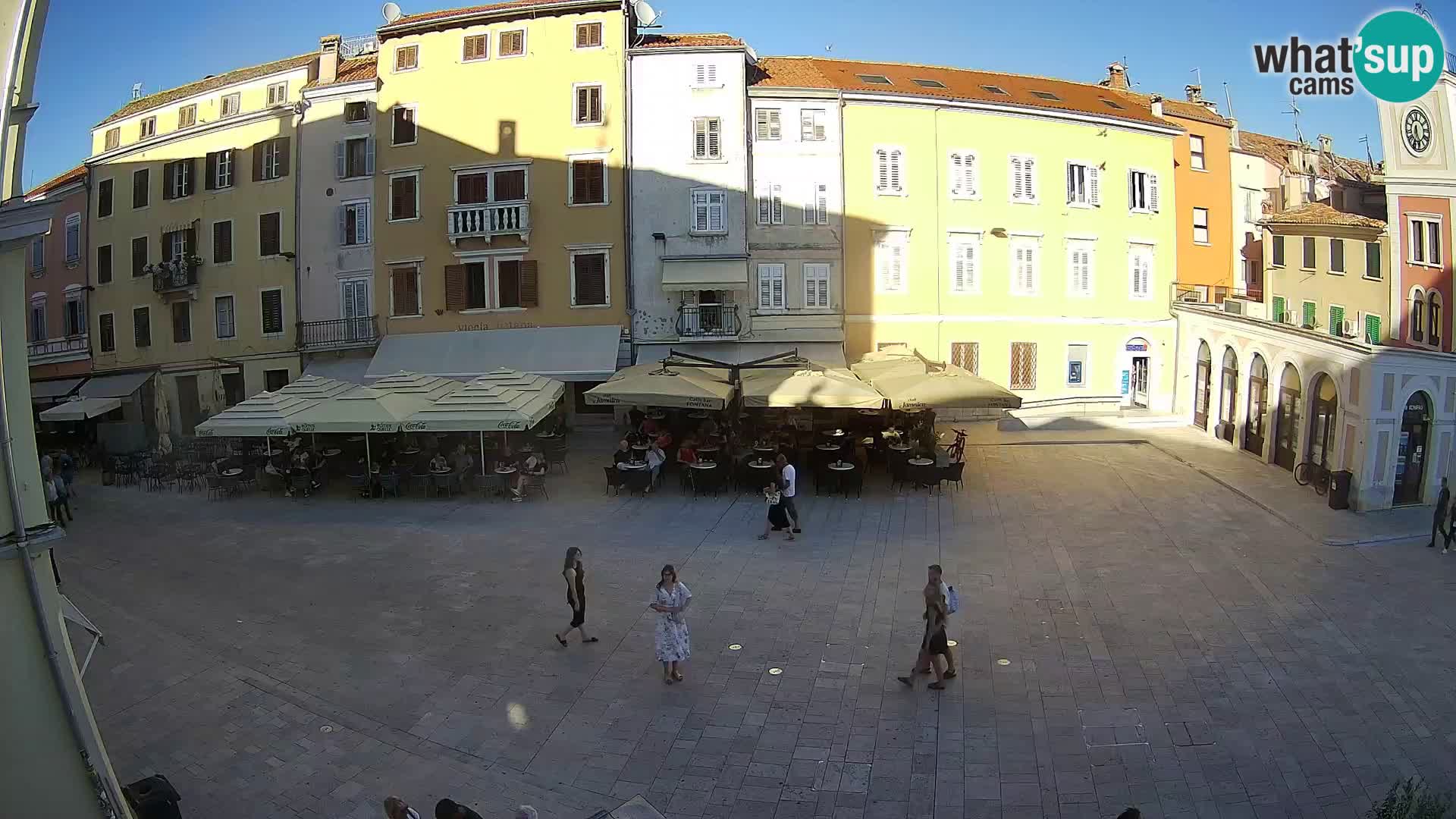 Webcam Rovinj Center – Plaza Principal