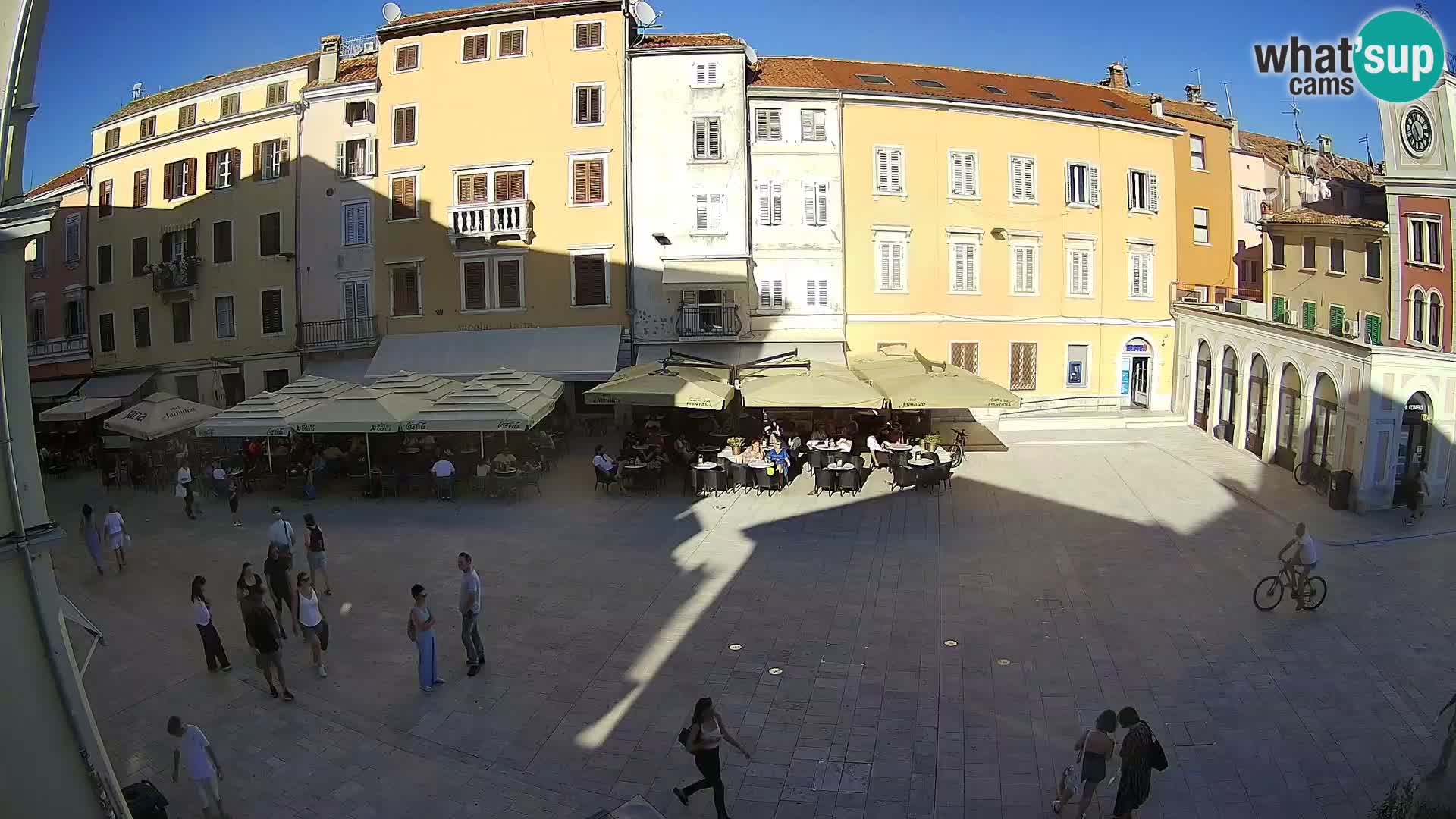 Spletna kamera Rovinj Center – Glavni trg