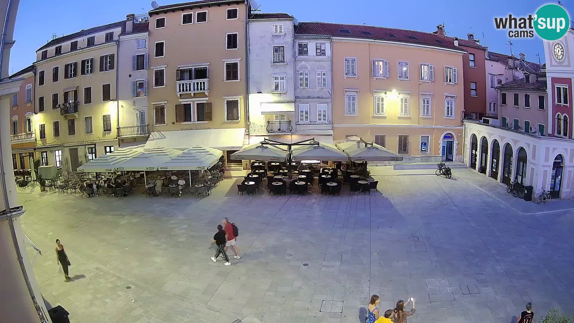 Webcam Rovinj Center – Plaza Principal