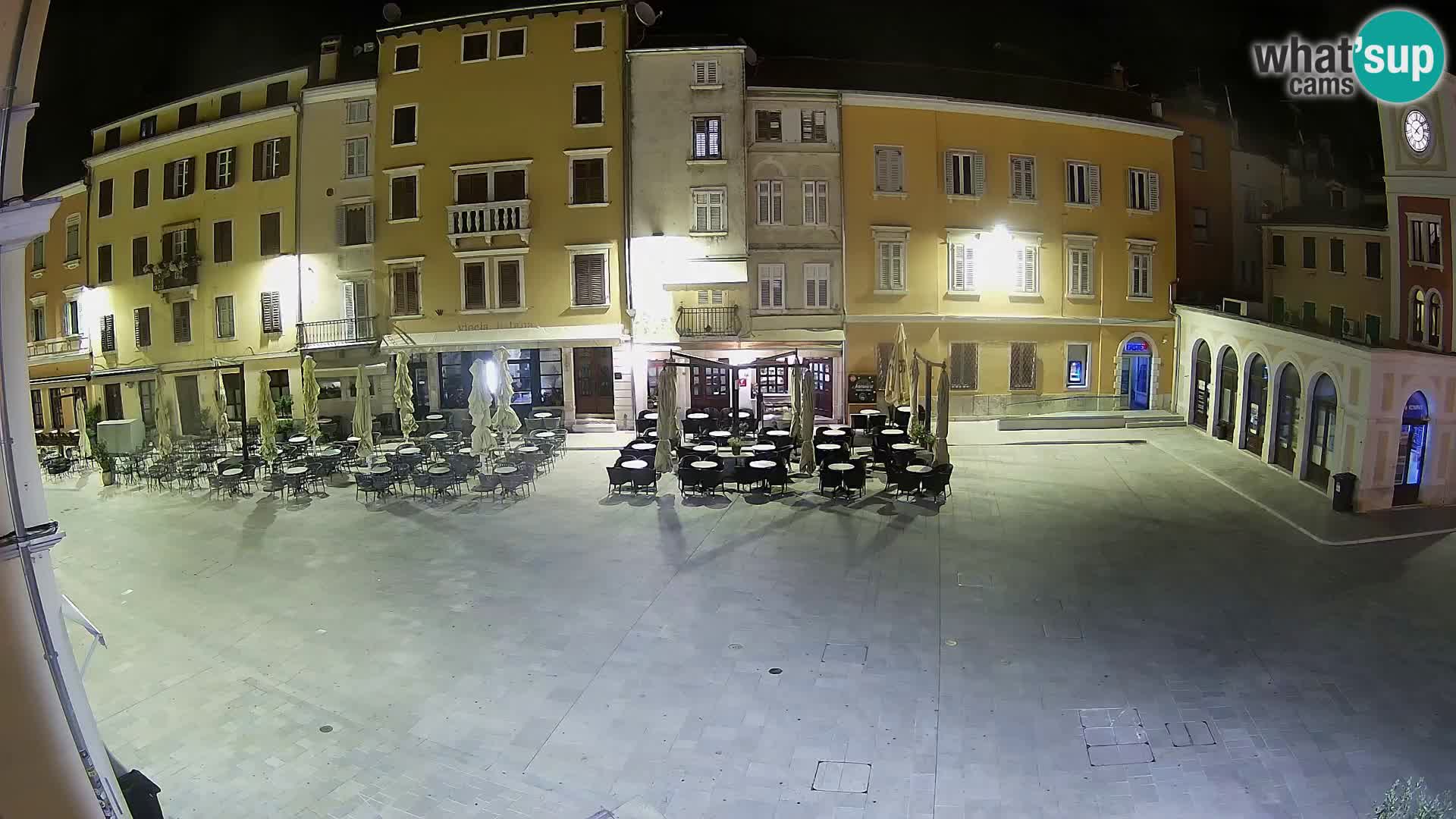 Webcam Rovinj Center – Plaza Principal