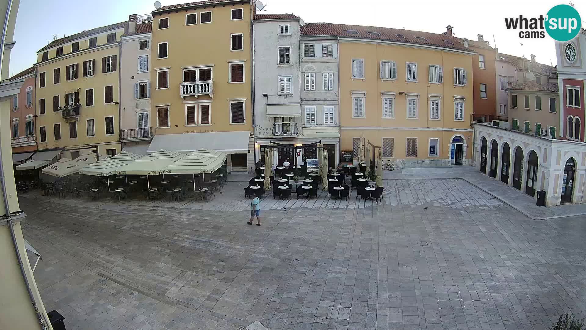 Webcam Rovinj Center – Plaza Principal