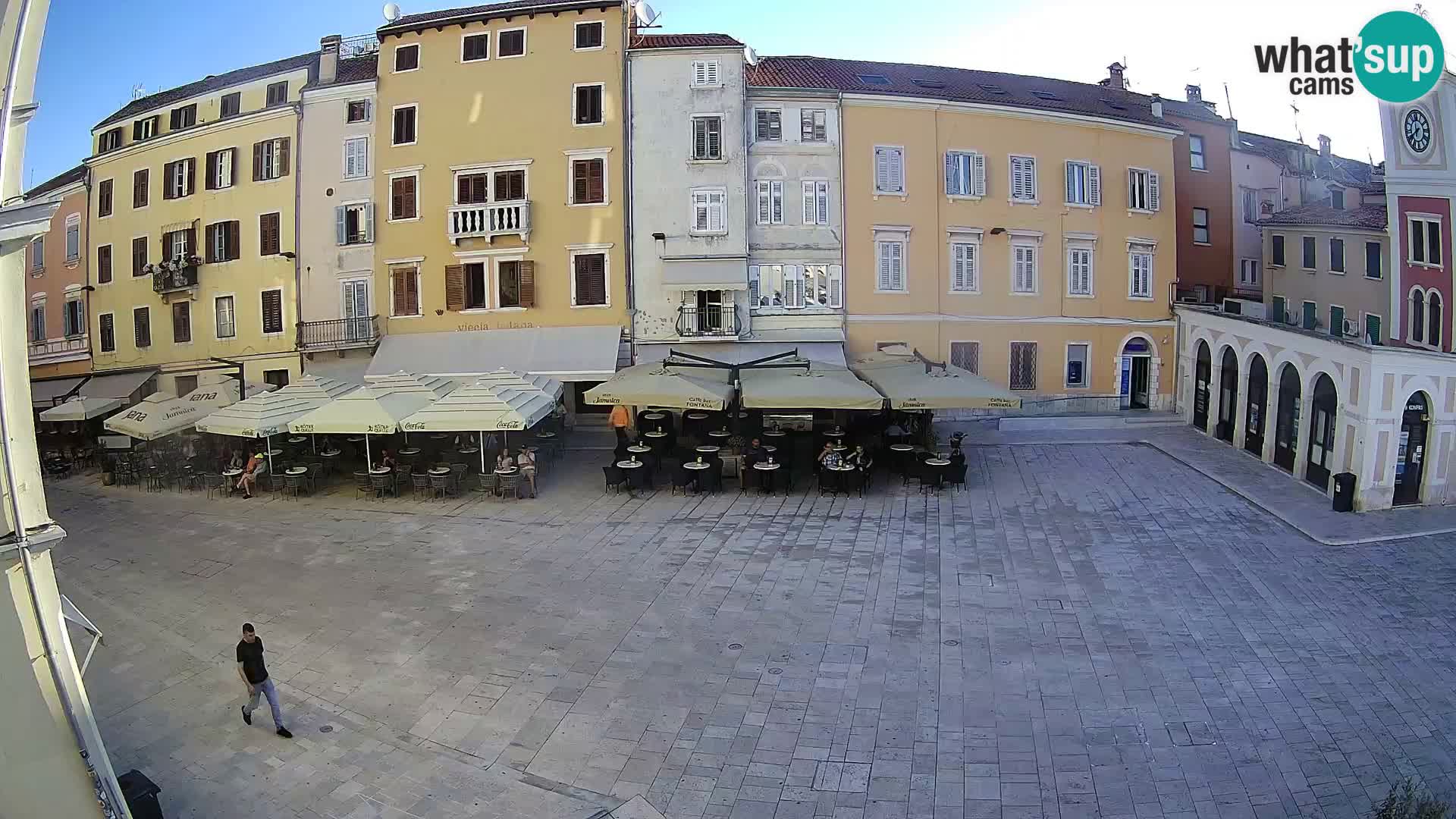 Webcam Rovinj Center – Plaza Principal