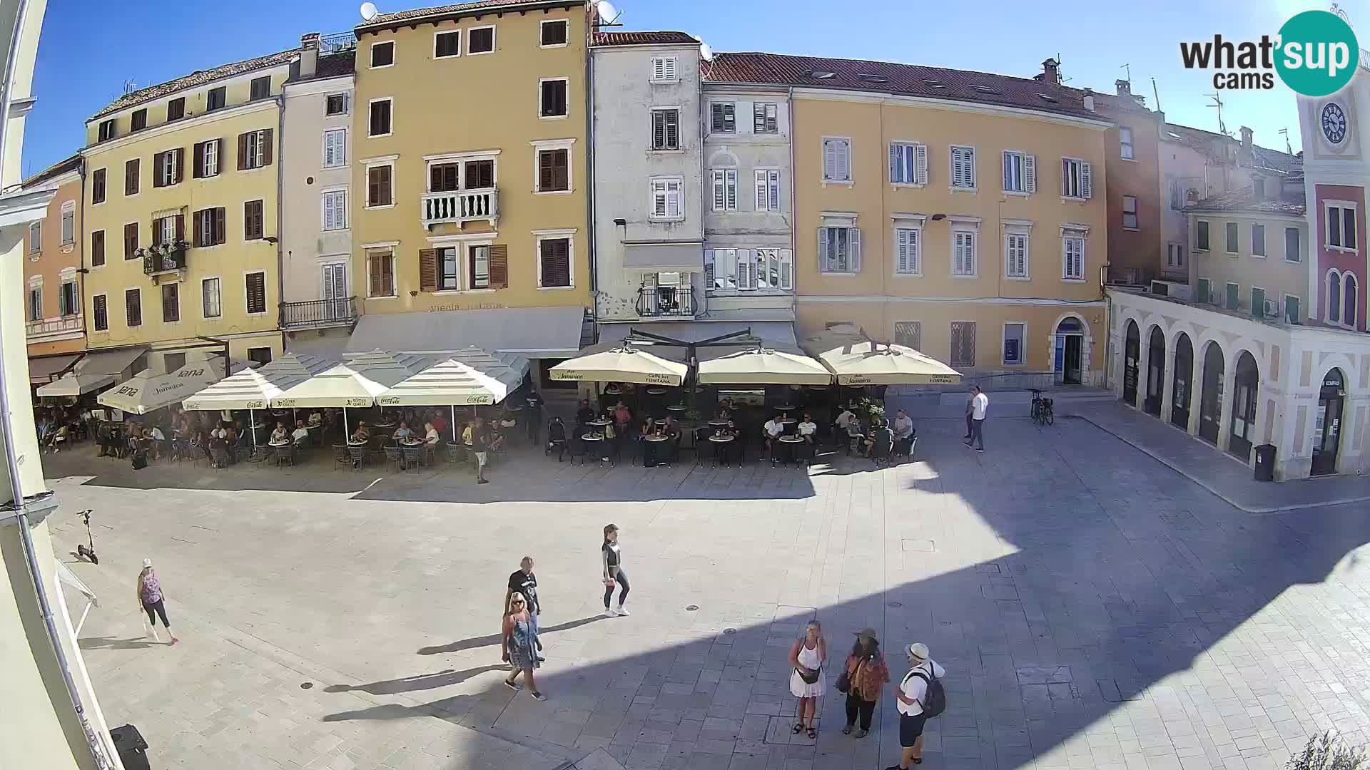 Webcam Rovinj Centar – glavni trg