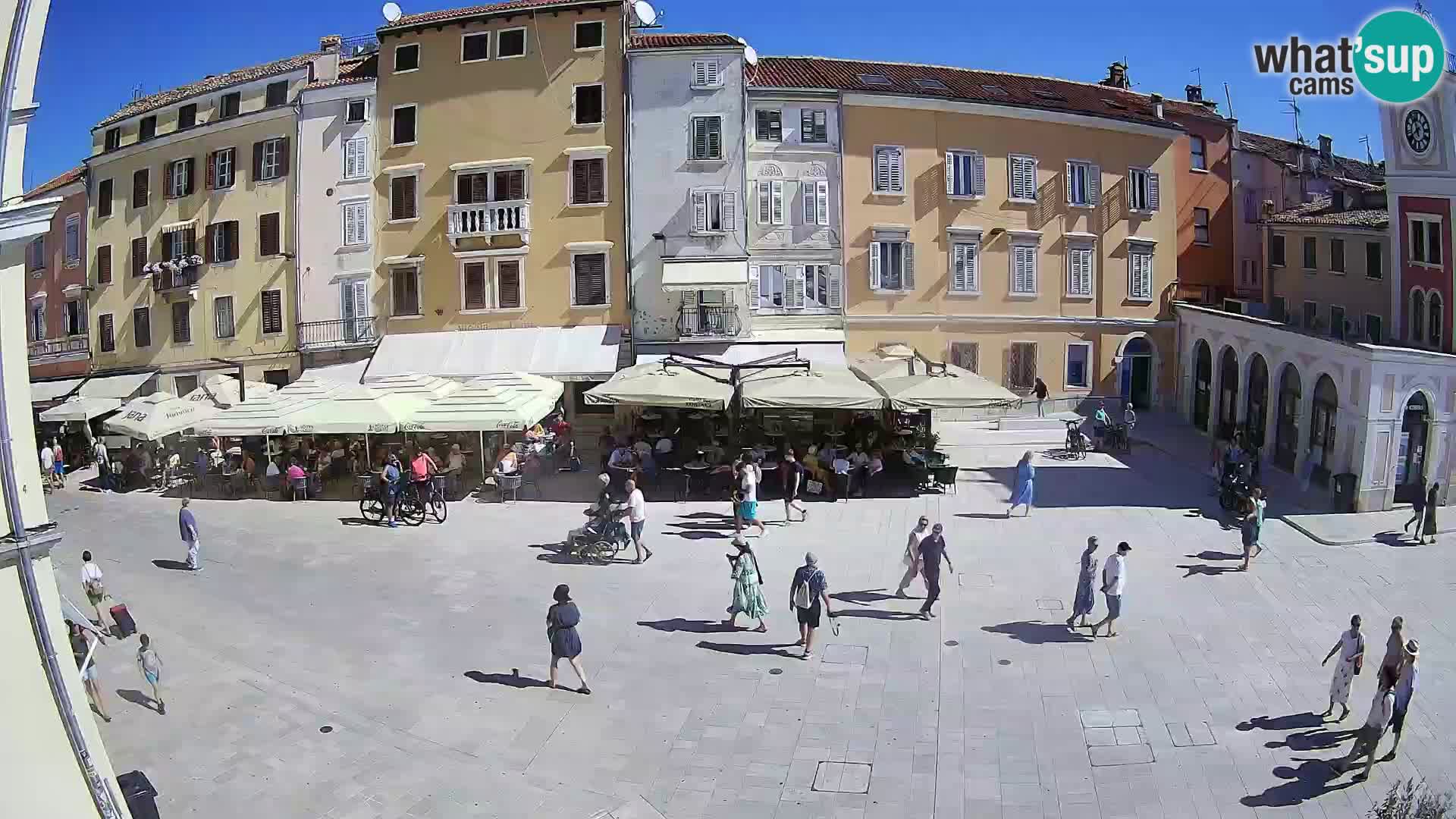 Webcam Rovigno Centro – Piazza Centrale