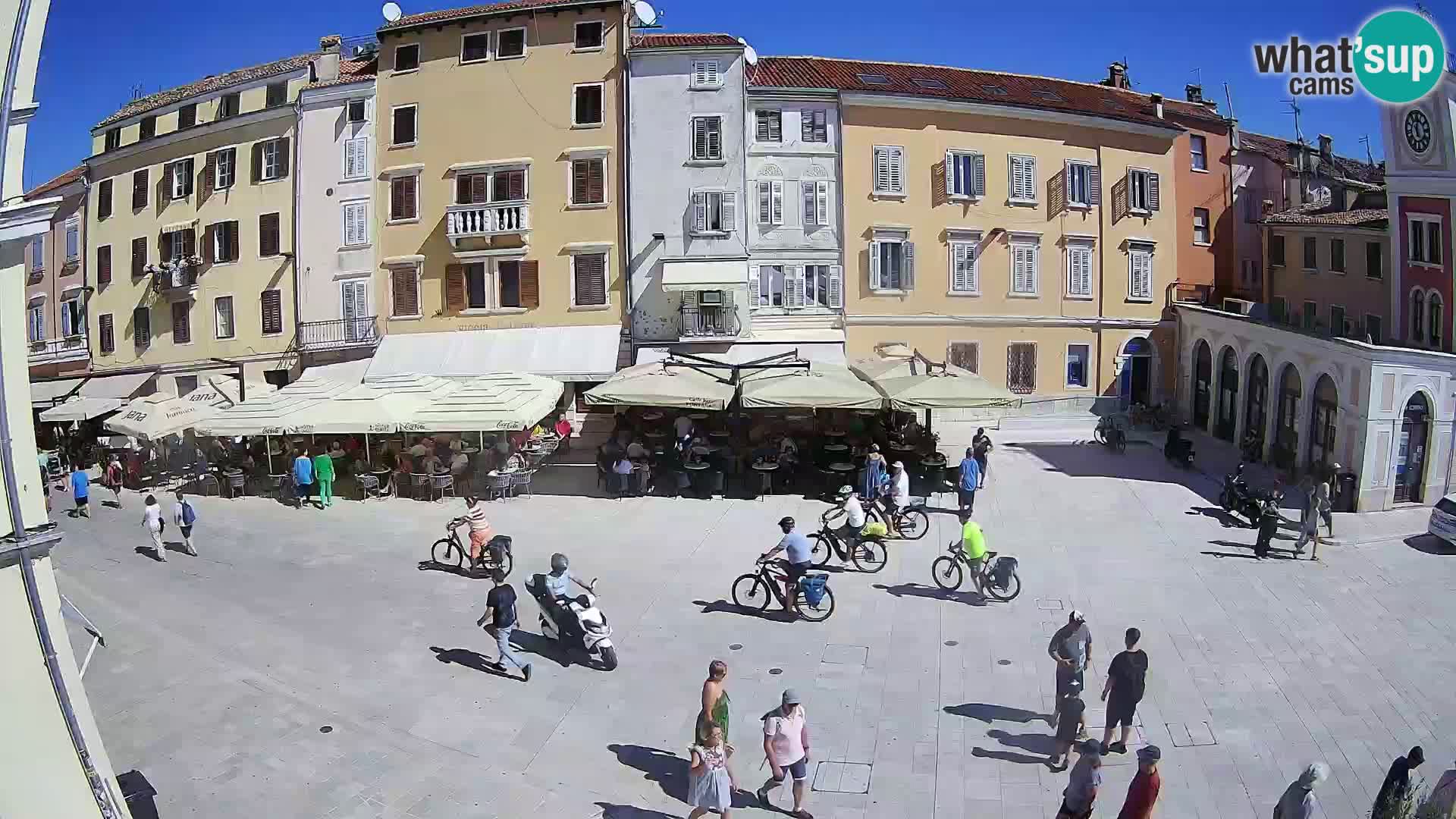Webcam Rovinj Centre – Place Principale