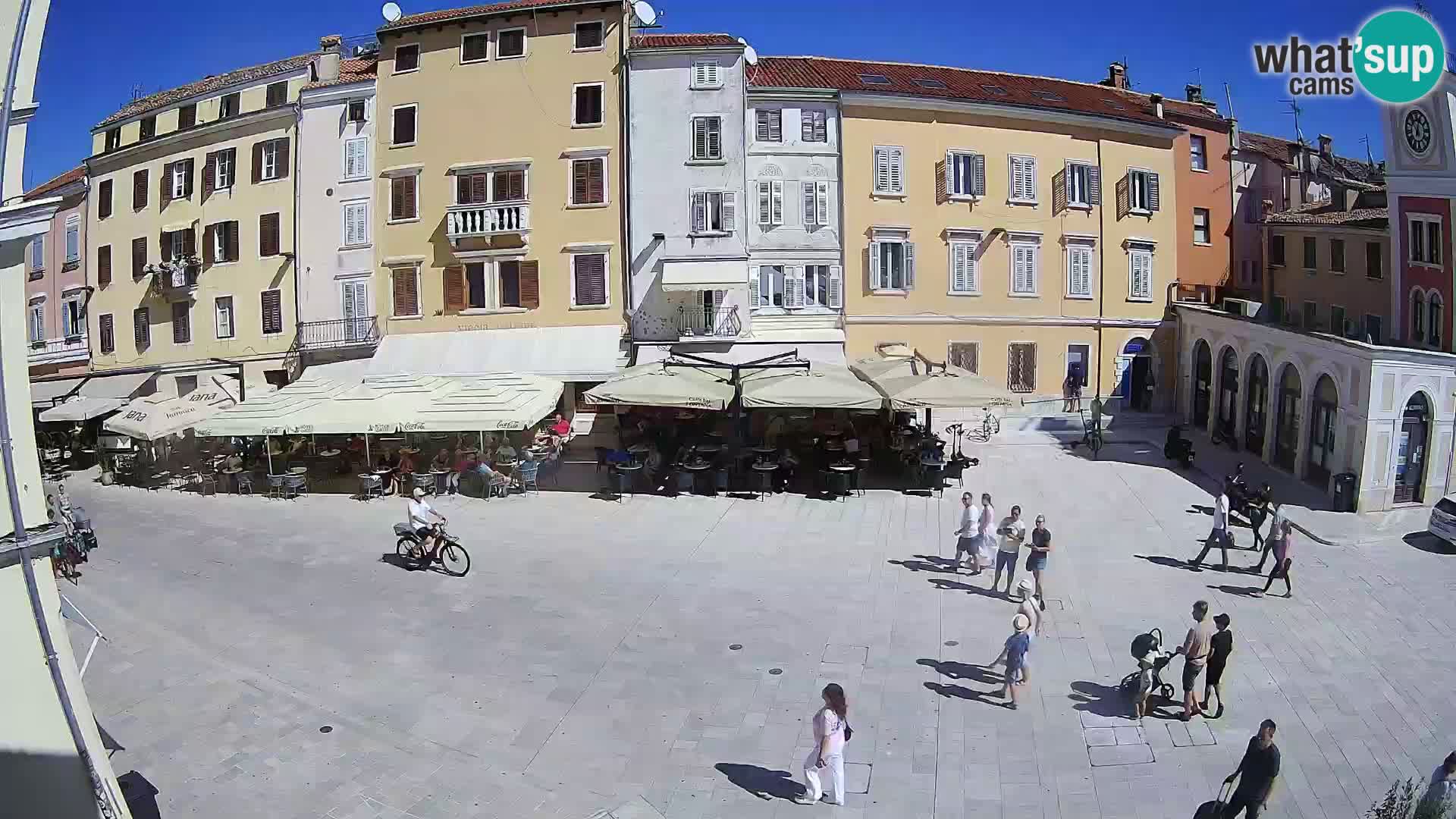 Webcam Rovinj Centre – Place Principale