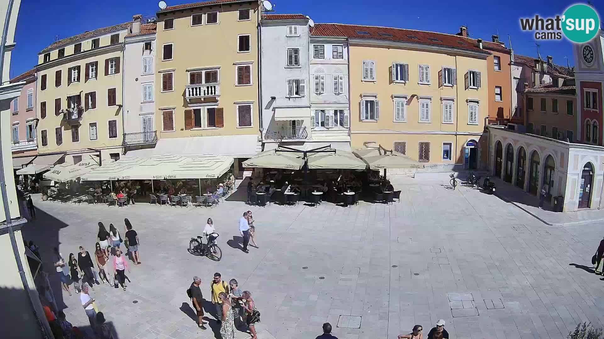 Webcam Rovinj Centar – glavni trg