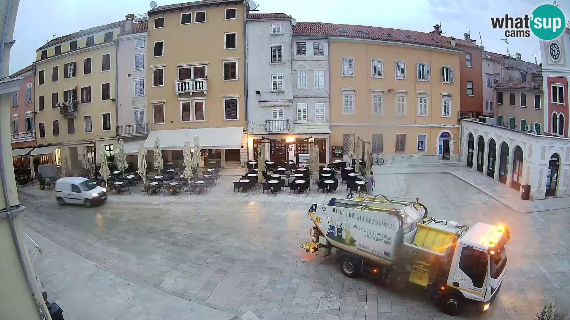 Webcam Rovinj Center – Plaza Principal