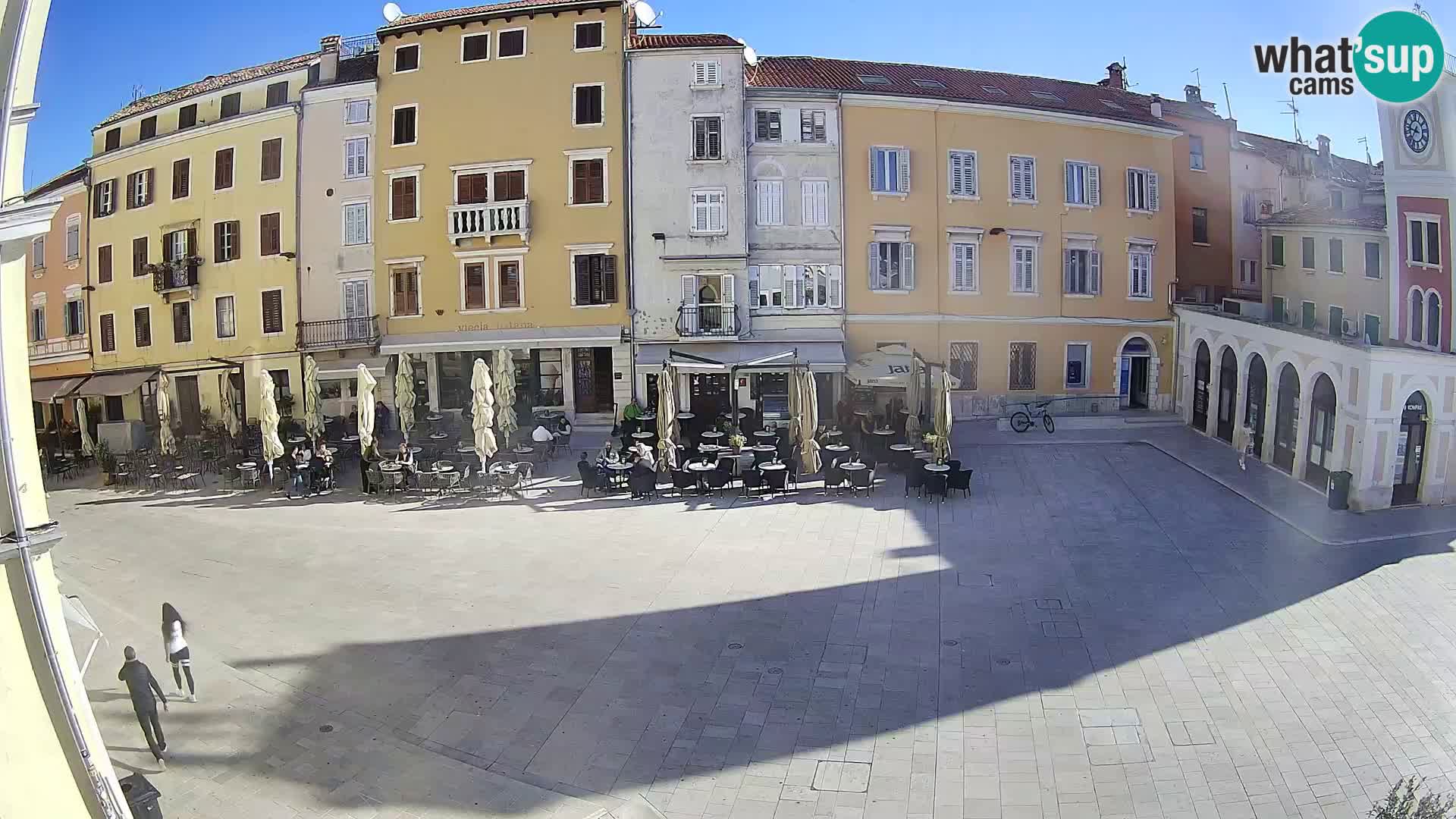 Webcam Rovinj Zentrum – Hauptplatz in Echtzeit
