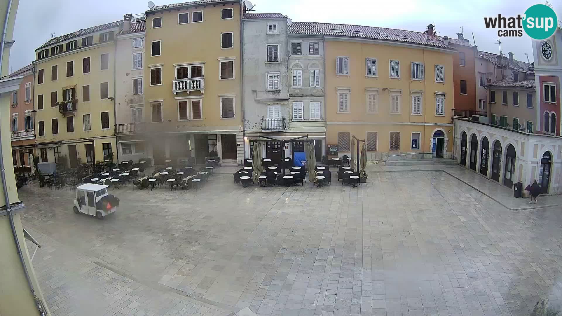 Webcam Rovinj Zentrum – Hauptplatz in Echtzeit