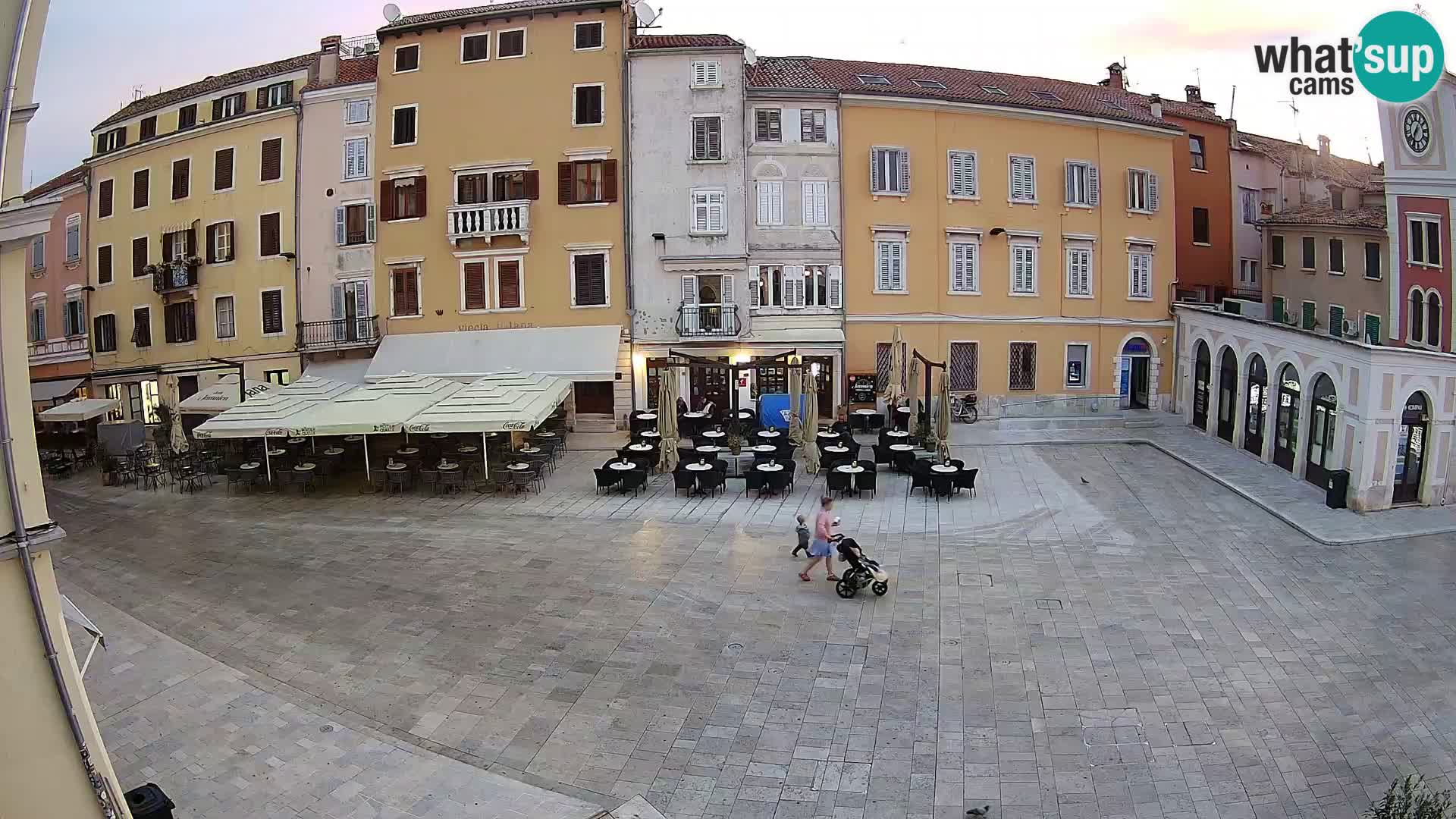 Webcam Rovinj Centre – Place Principale