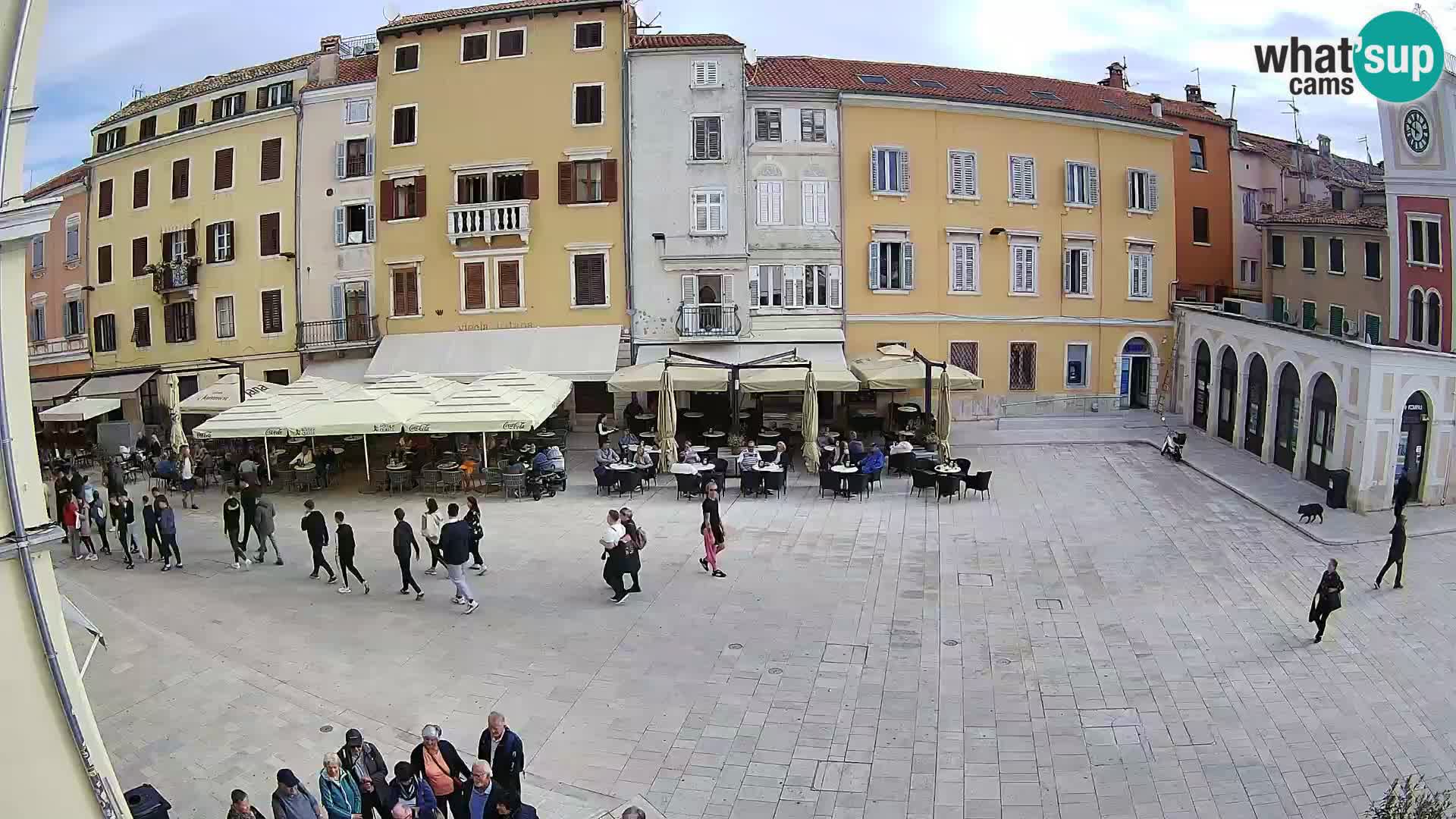 Webcam Rovinj Center – Plaza Principal
