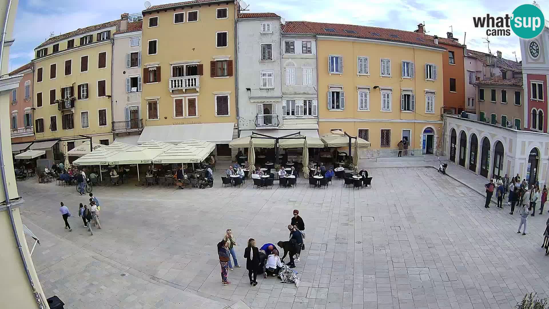 Webcam Rovigno Centro – Piazza Centrale