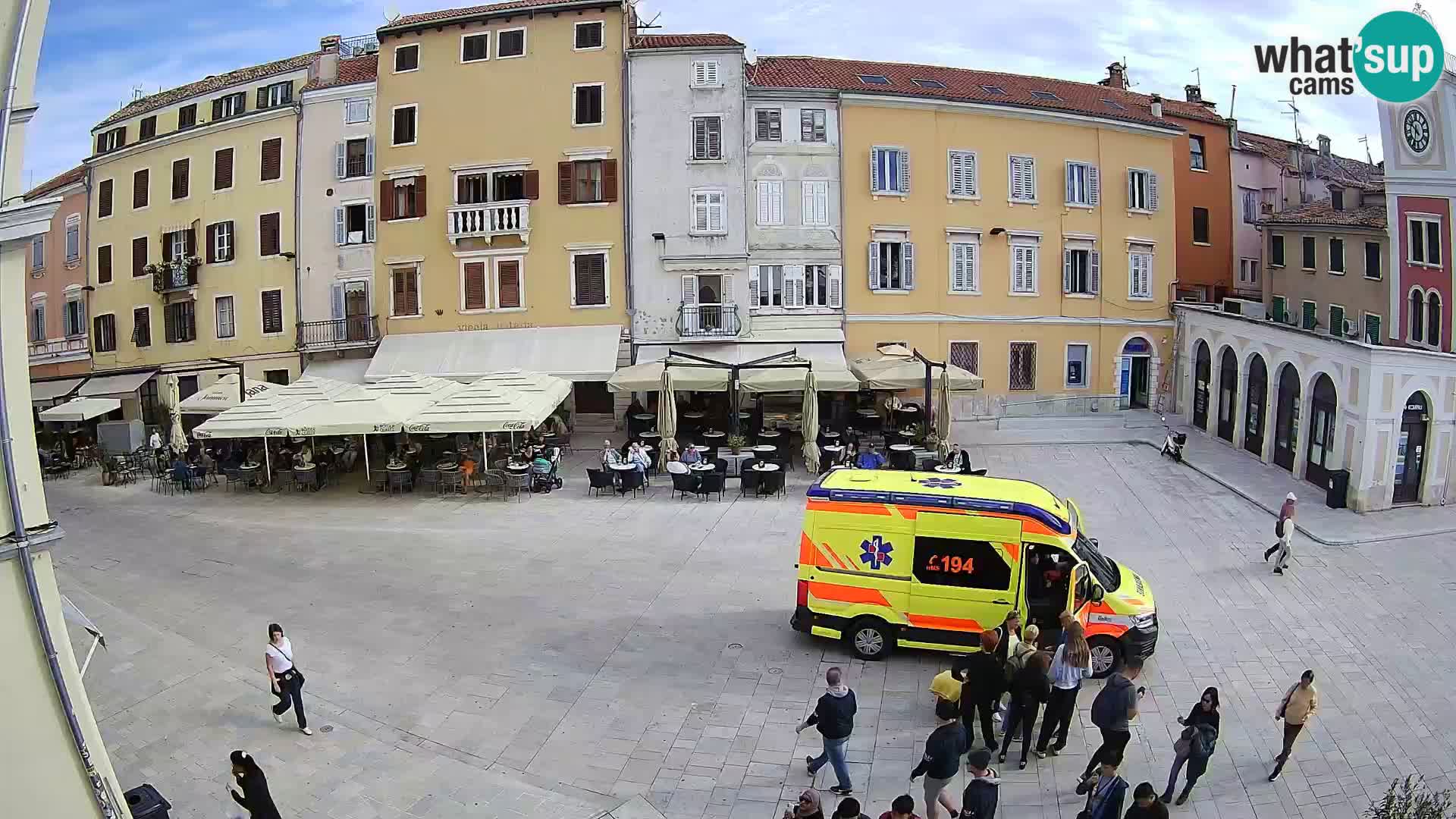 Webcam Rovinj Centre – Place Principale