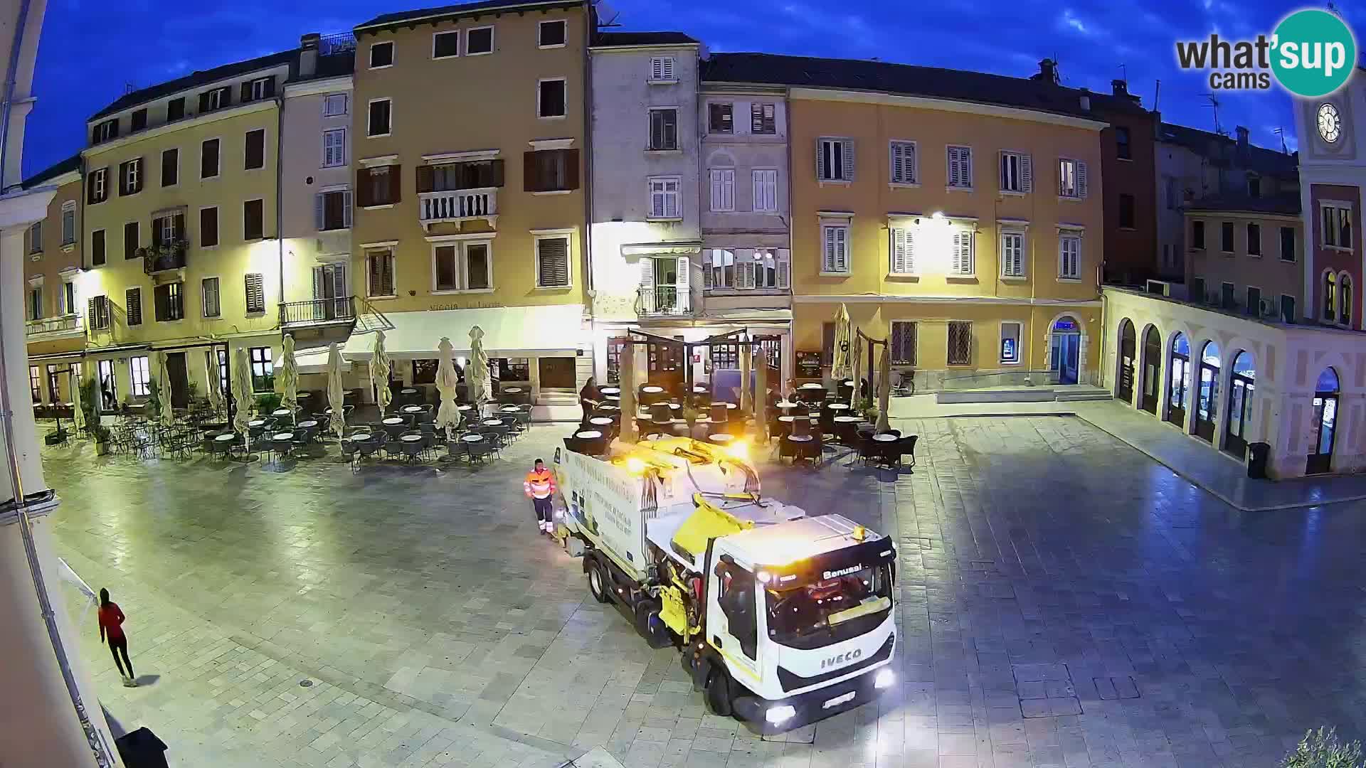 Webcam Rovinj Centre – Place Principale