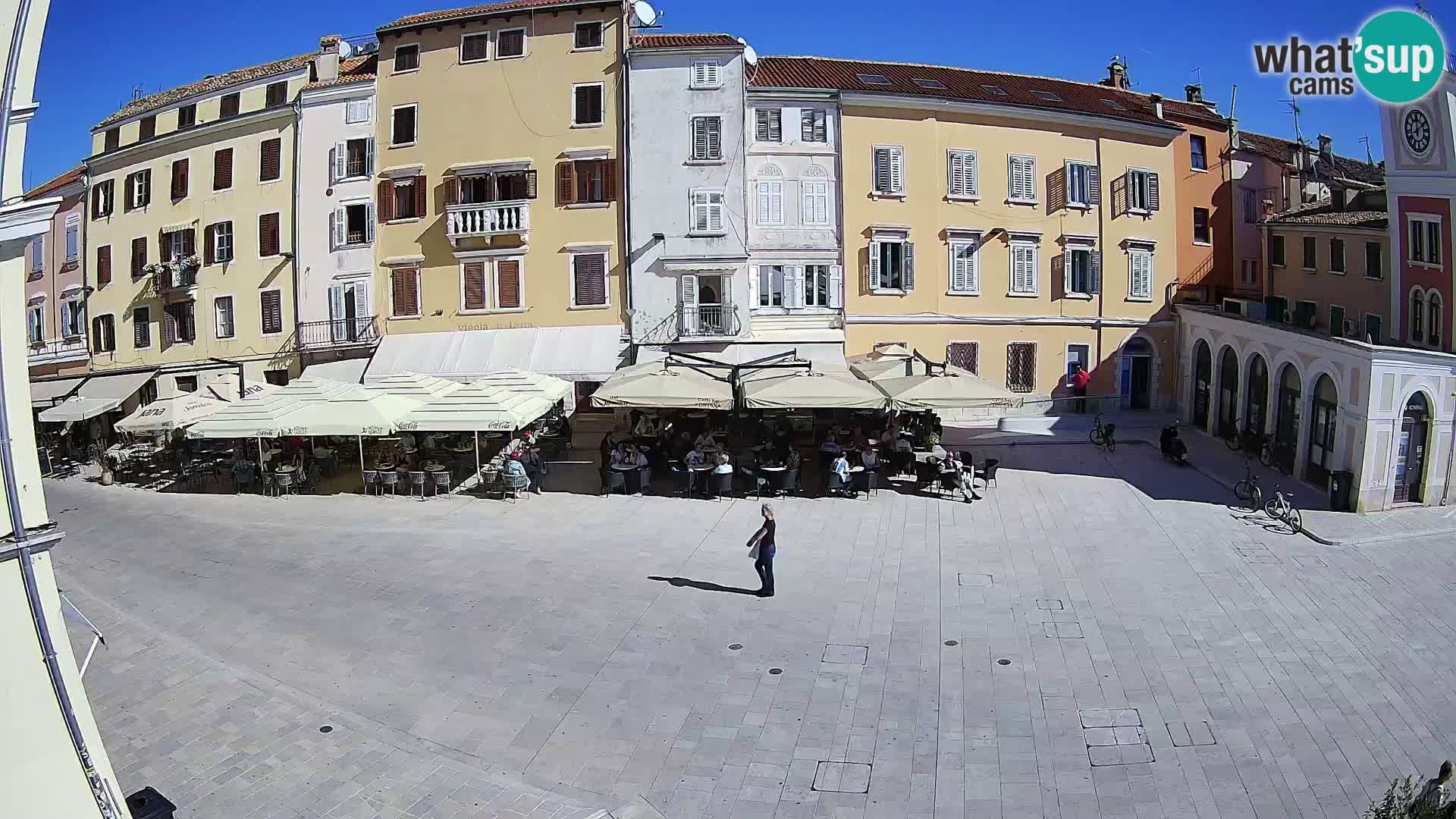 Spletna kamera Rovinj Center – Glavni trg