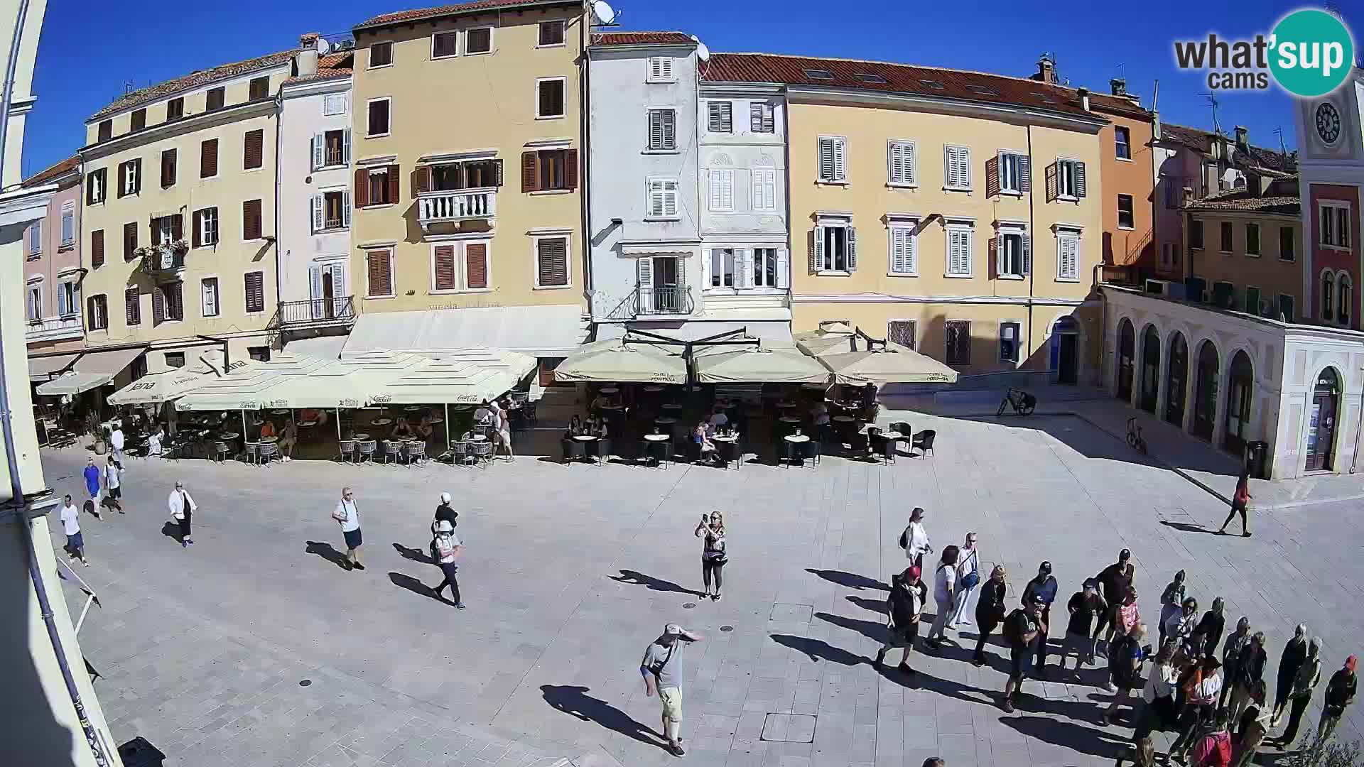 Webcam Rovinj Centre – Place Principale