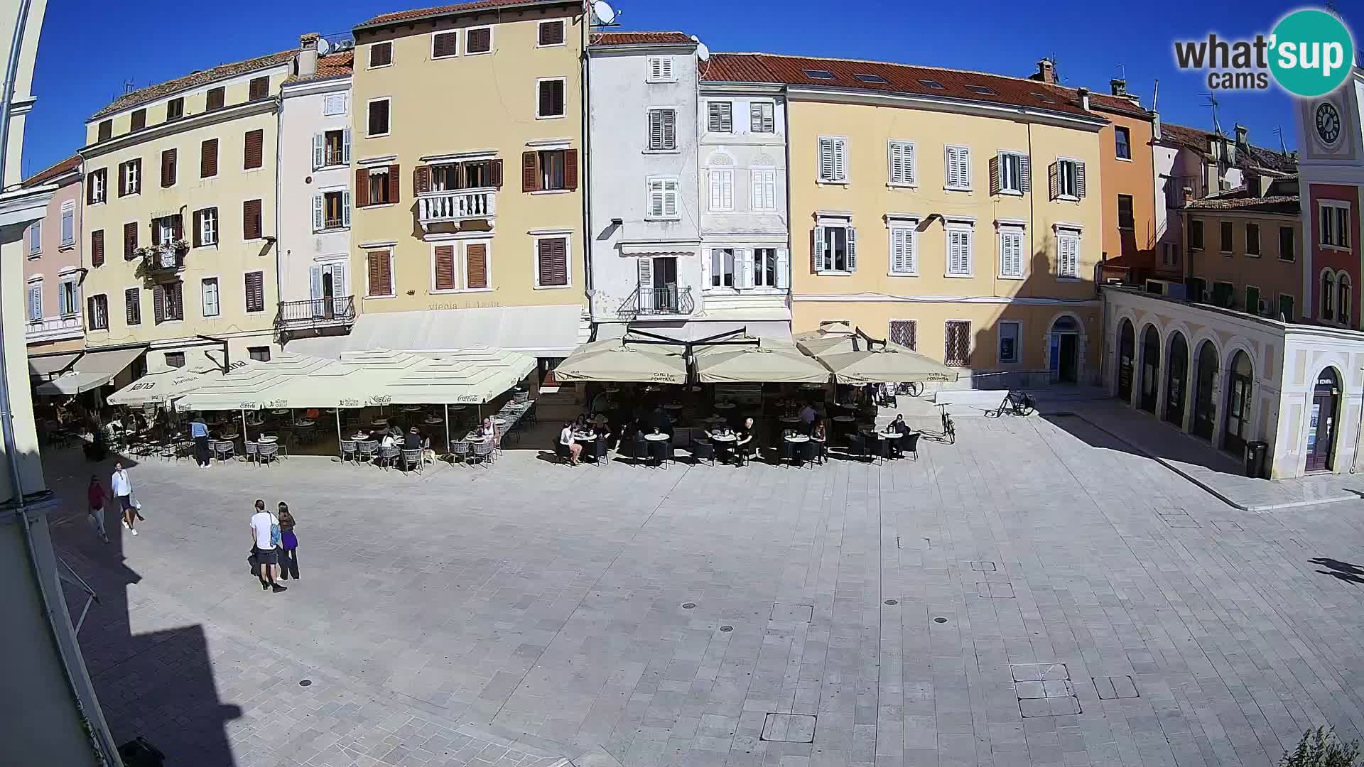 Webcam Rovinj Center – Plaza Principal