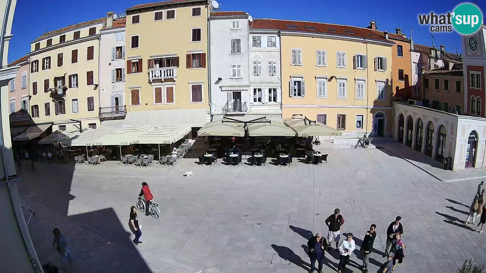 Webcam Rovigno Centro – Piazza Centrale
