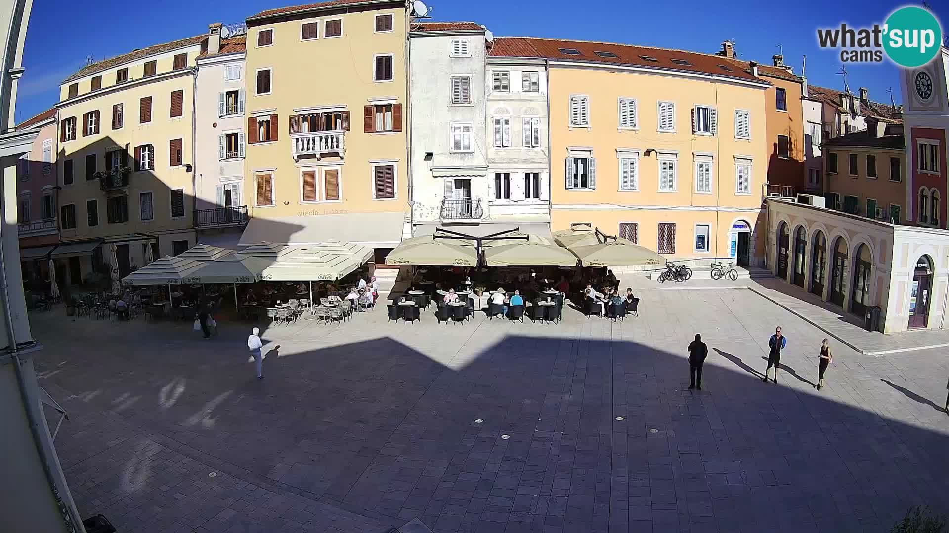 Spletna kamera Rovinj Center – Glavni trg