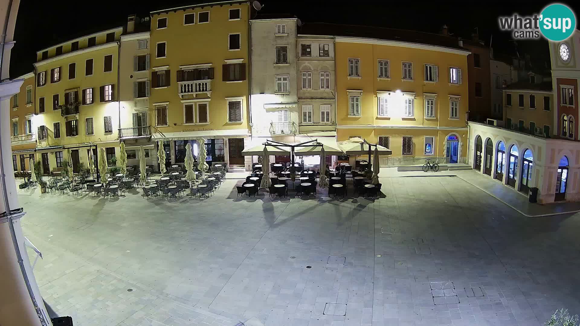Webcam Rovinj Center – Plaza Principal