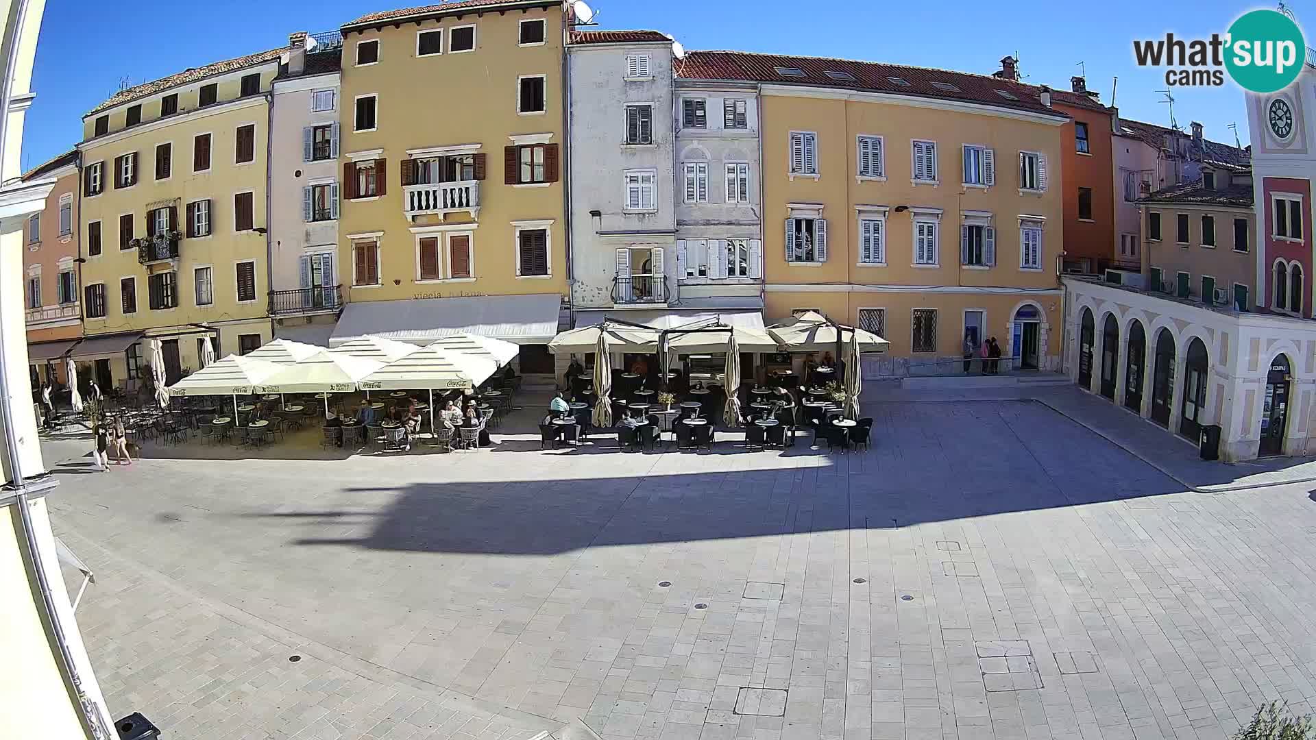 Webcam Rovinj Centre – Place Principale