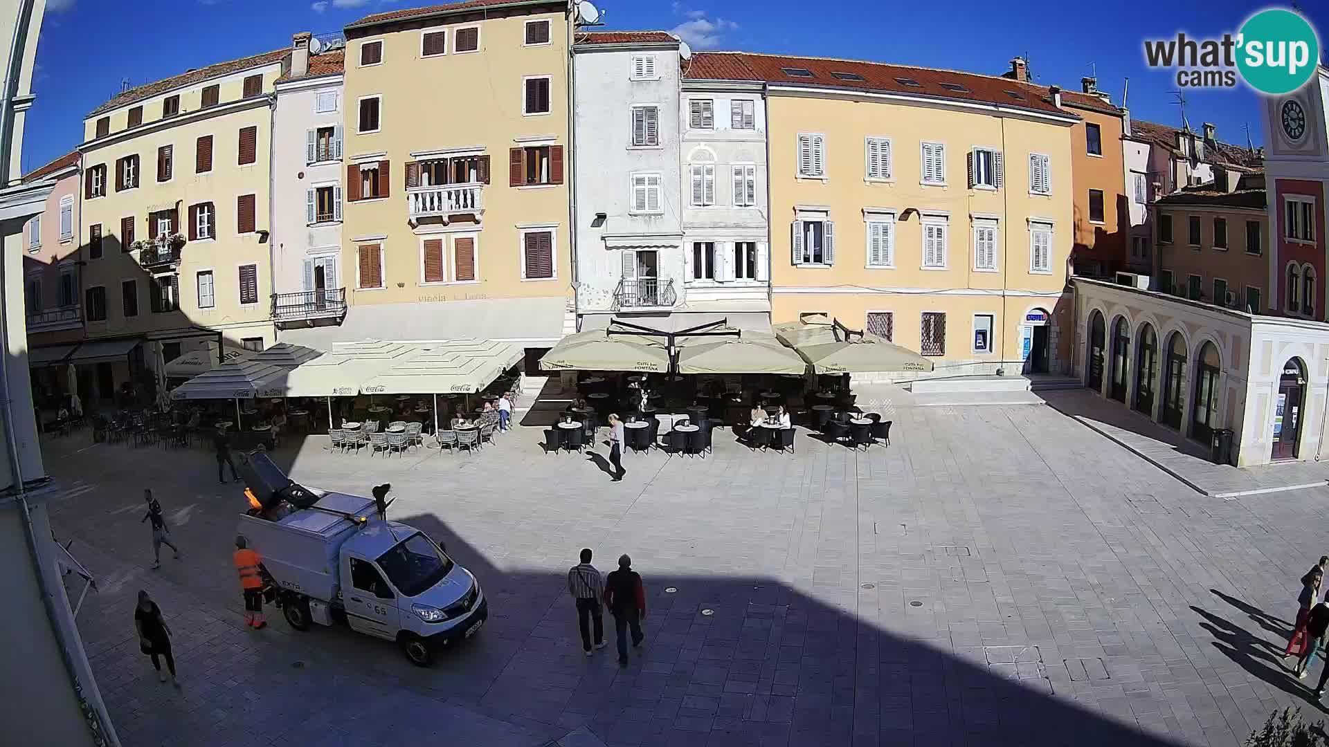 Webcam Rovinj Center – Plaza Principal