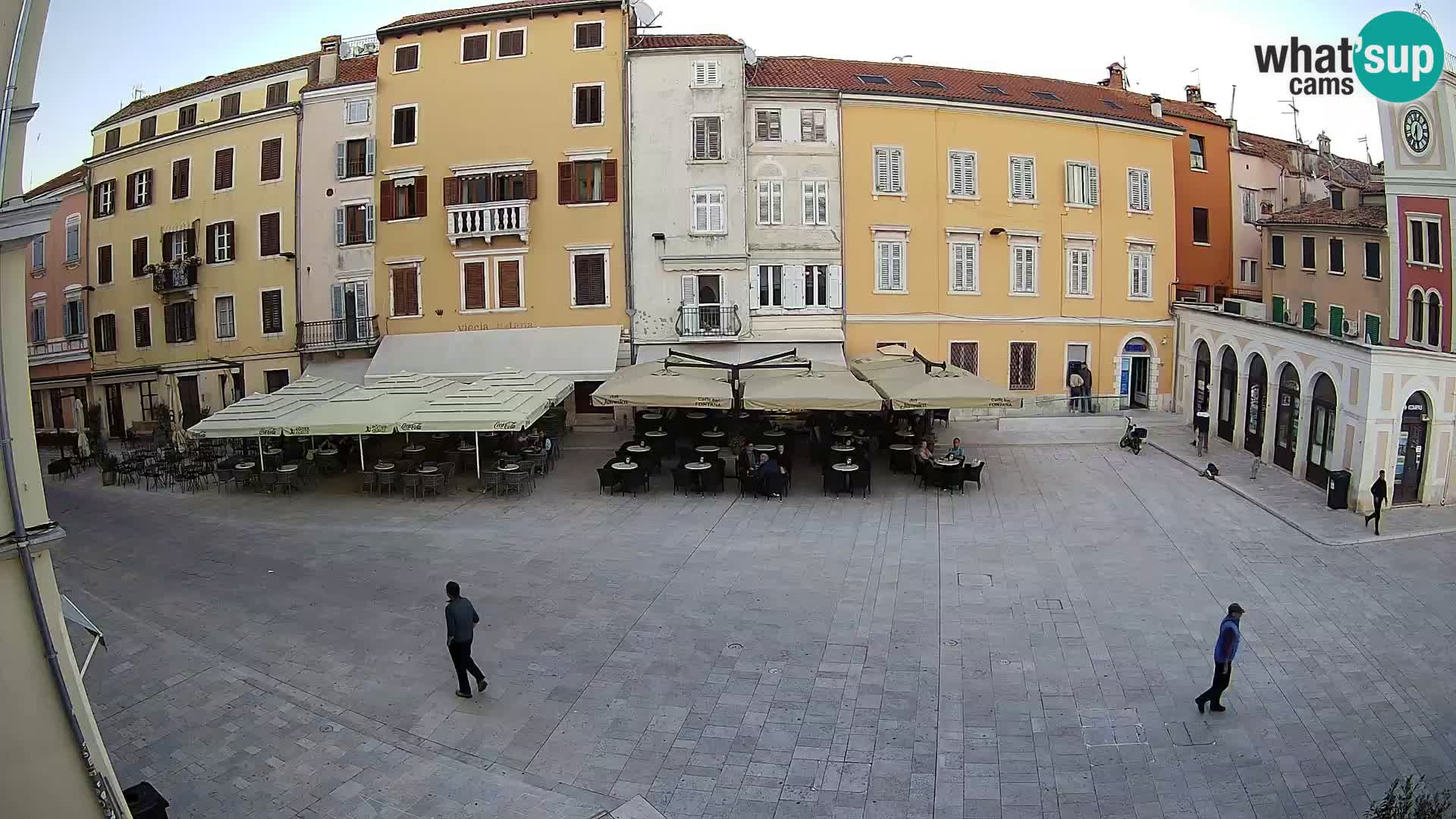 Webcam Rovinj Zentrum – Hauptplatz in Echtzeit