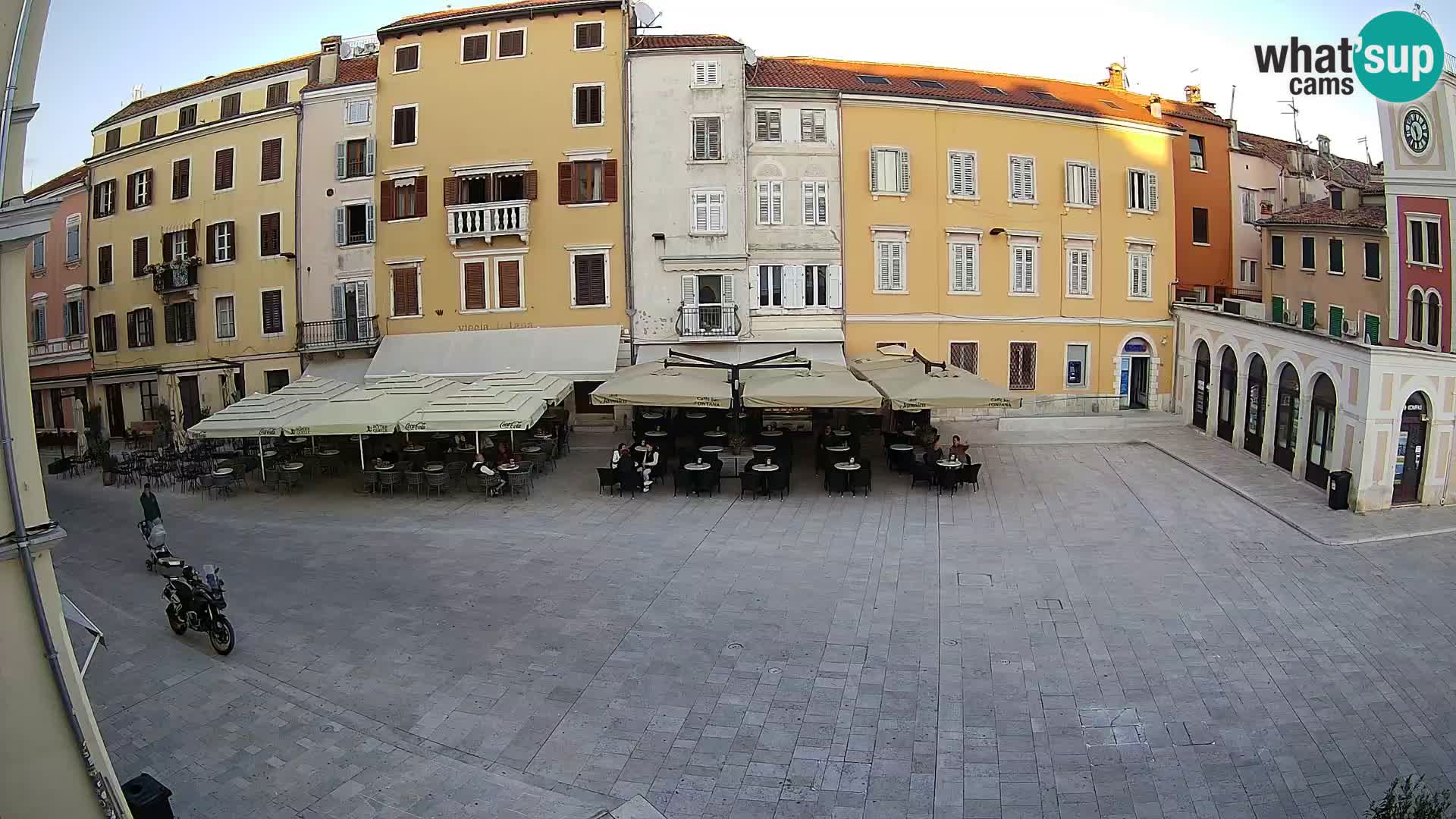 Webcam Rovinj Center – Plaza Principal