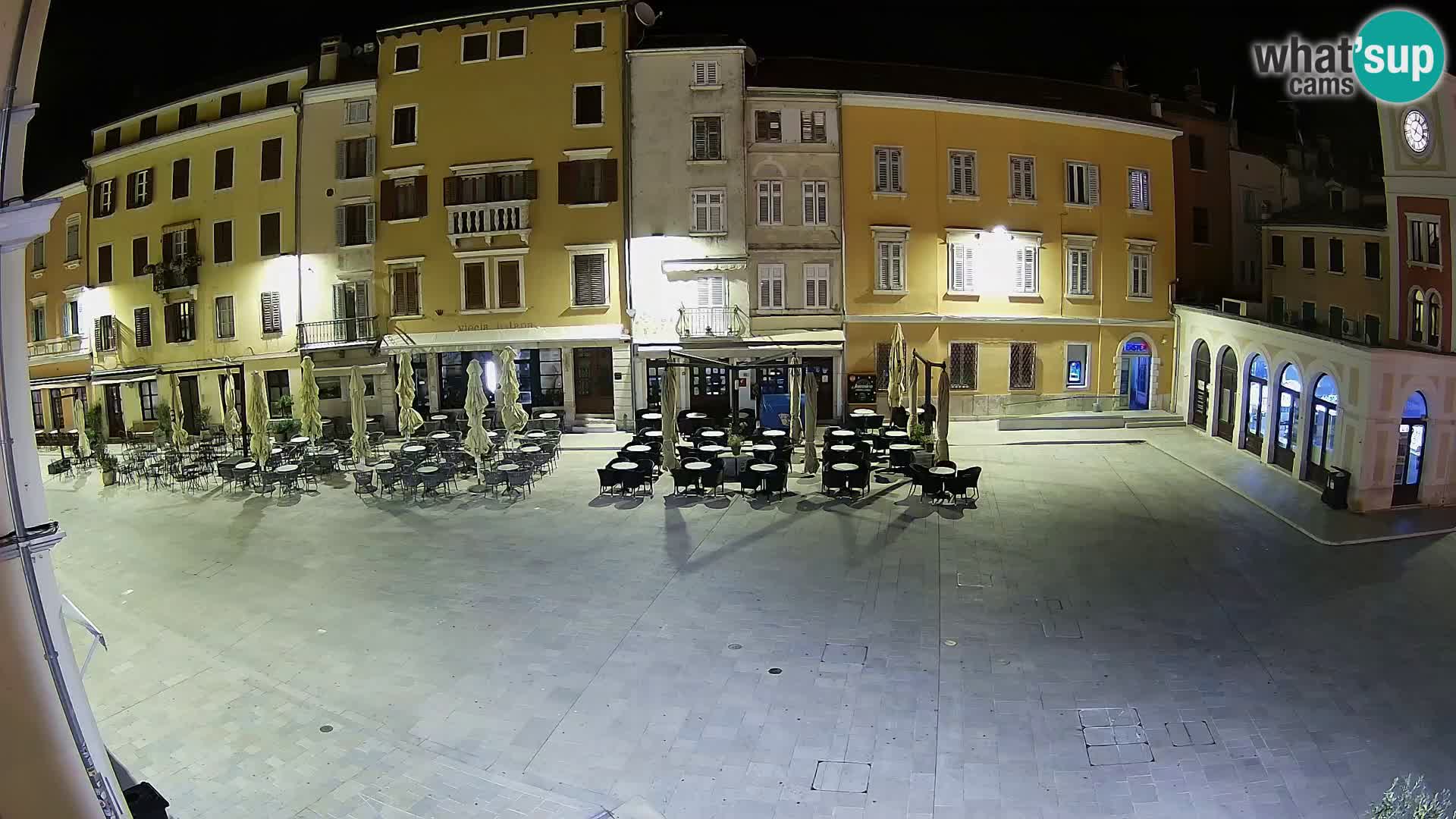 Webcam Rovinj Zentrum – Hauptplatz in Echtzeit