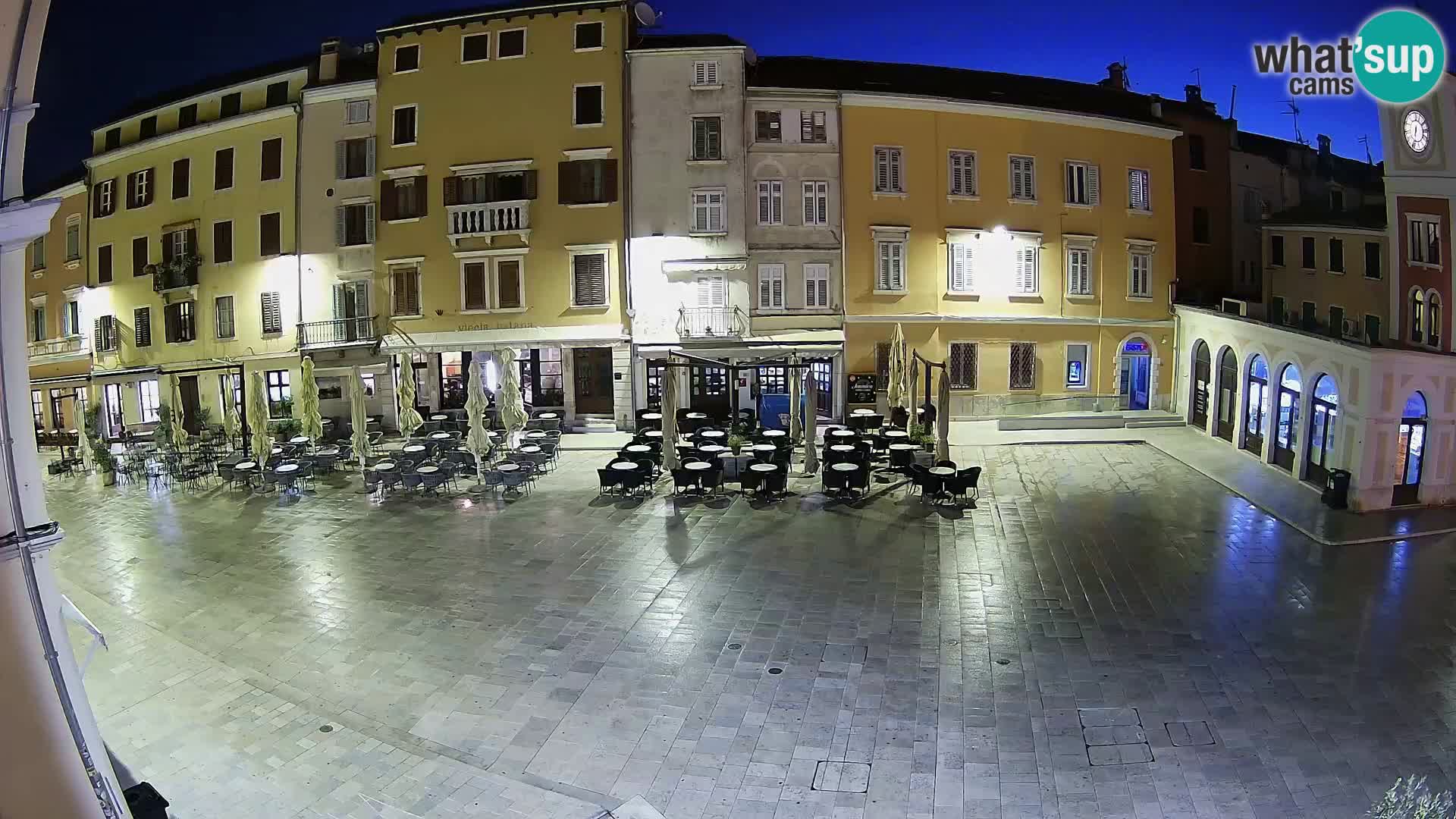 Webcam Rovinj Zentrum – Hauptplatz in Echtzeit
