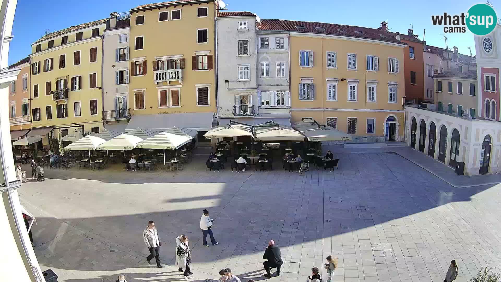 Webcam Rovinj Centre – Place Principale