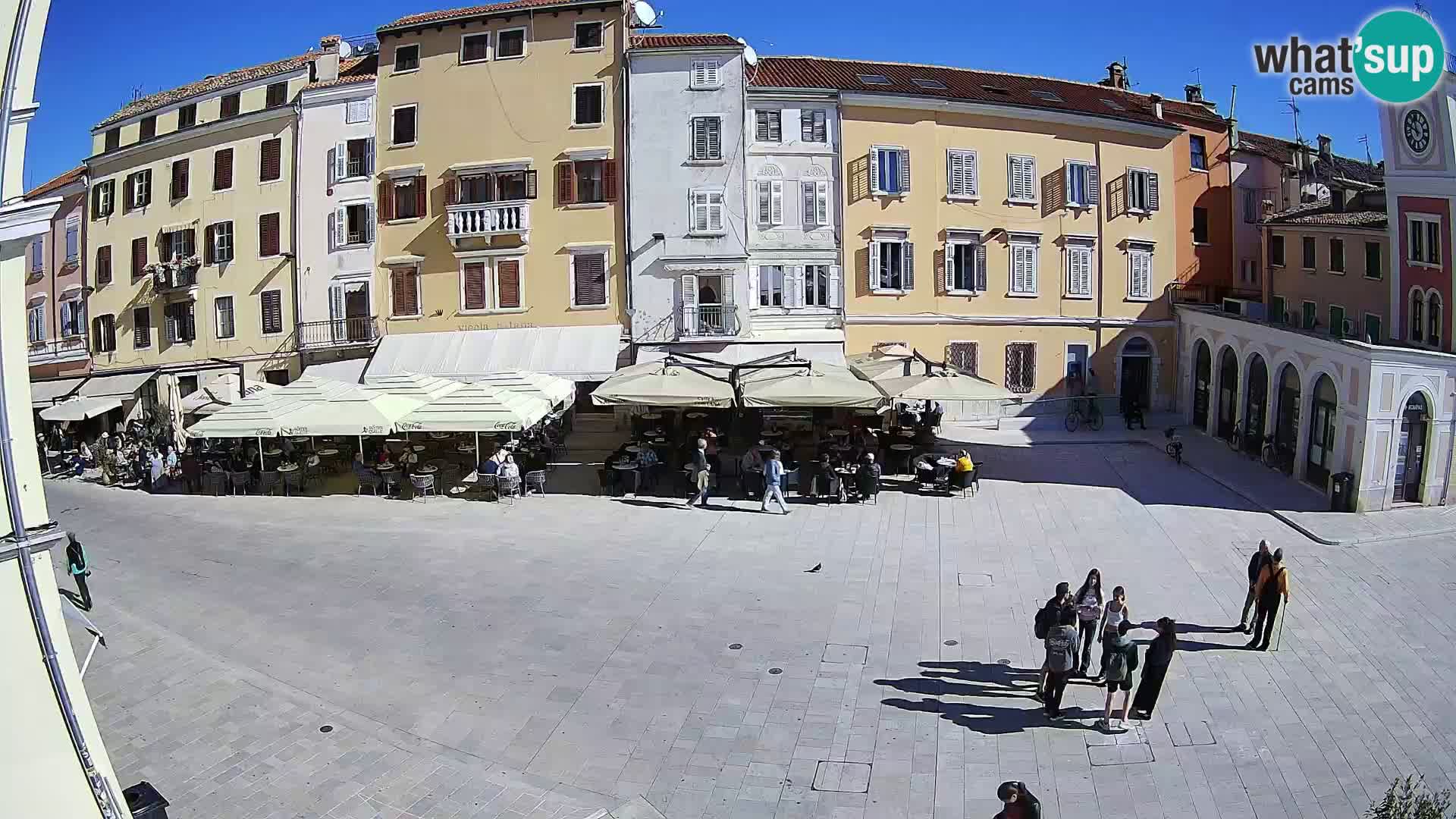 Webcam Rovinj Centre – Place Principale