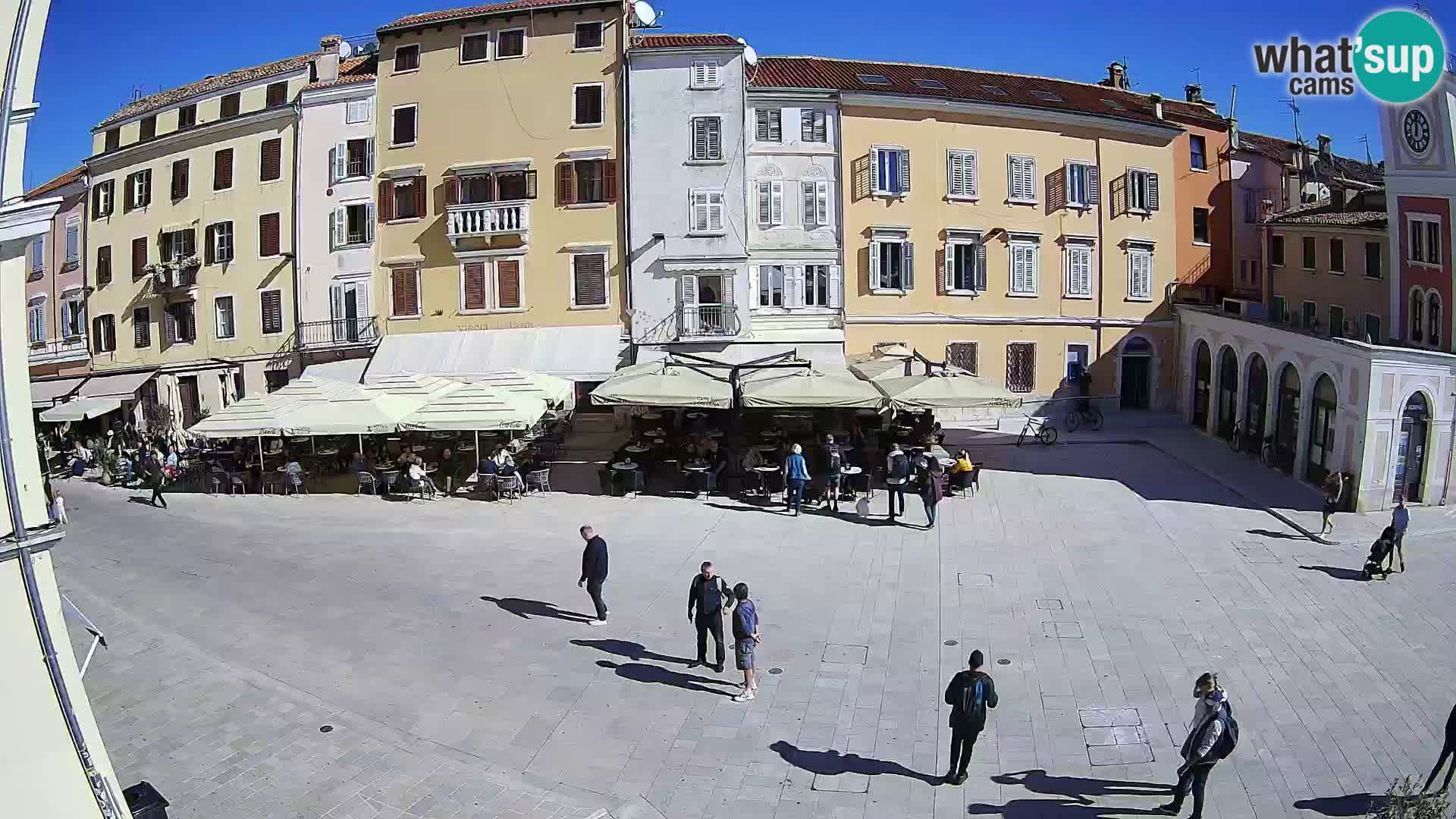 Webcam Rovinj Centre – Place Principale