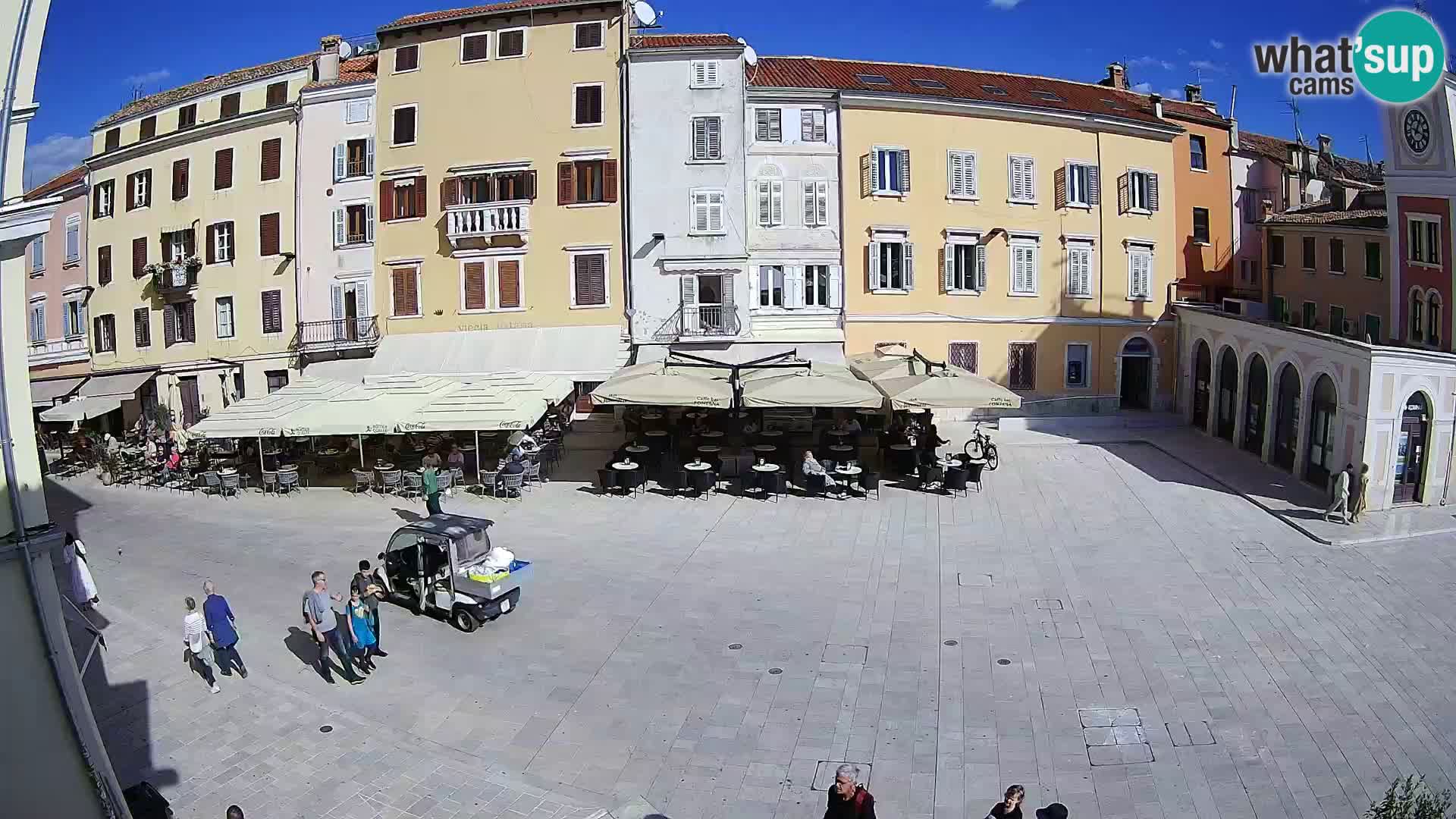 Webcam Rovinj Centre – Place Principale