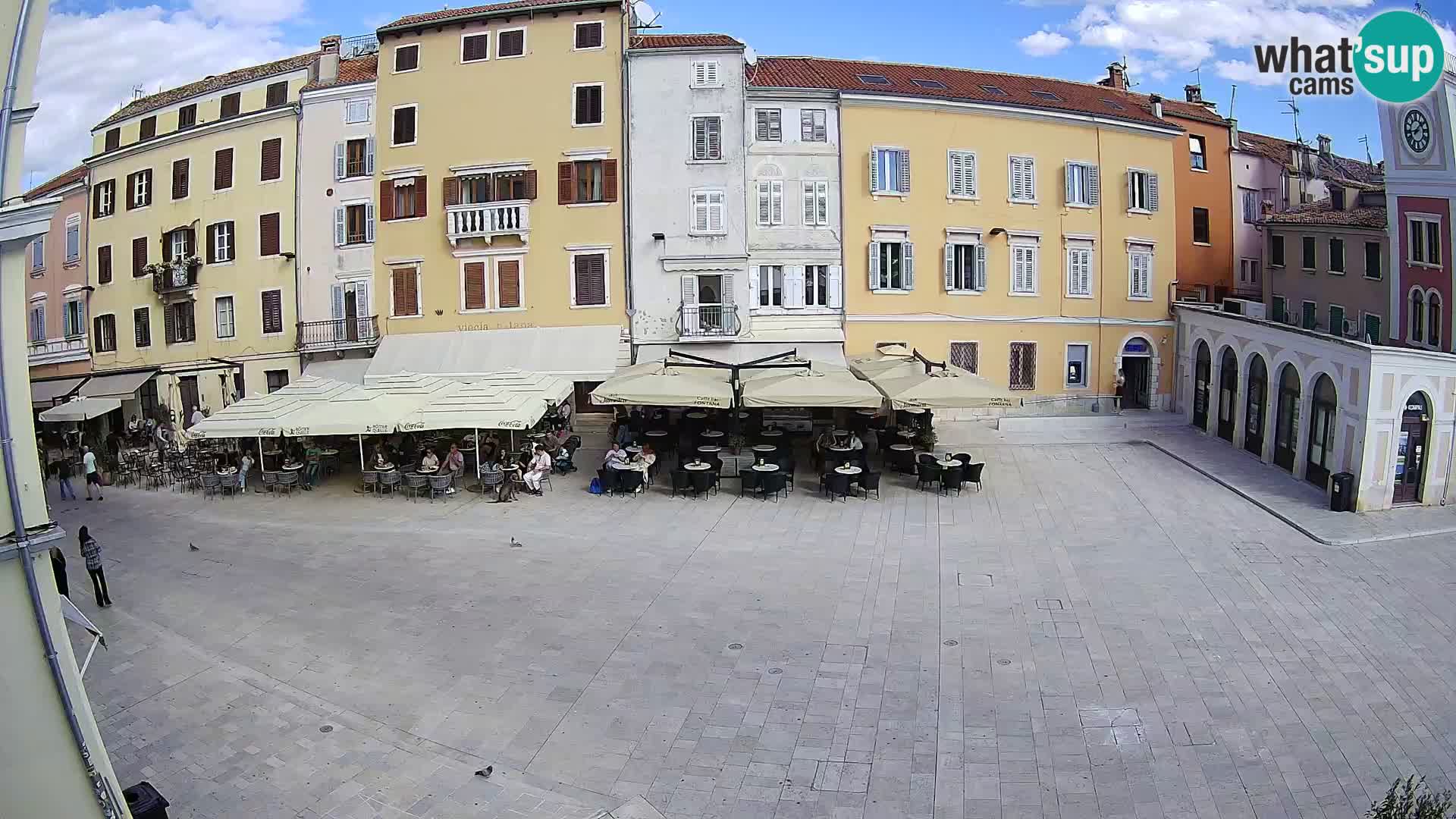 Webcam Rovinj Centre – Place Principale