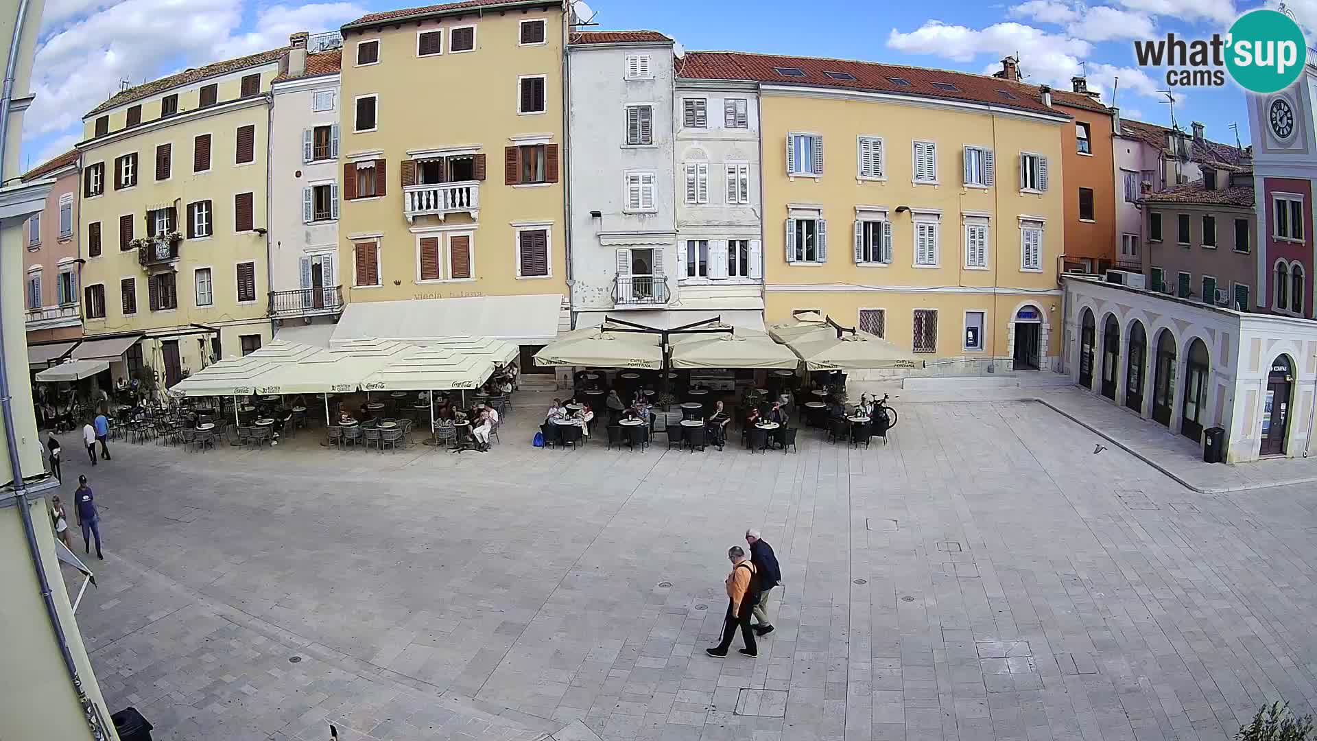 Webcam Rovinj Centre – Place Principale