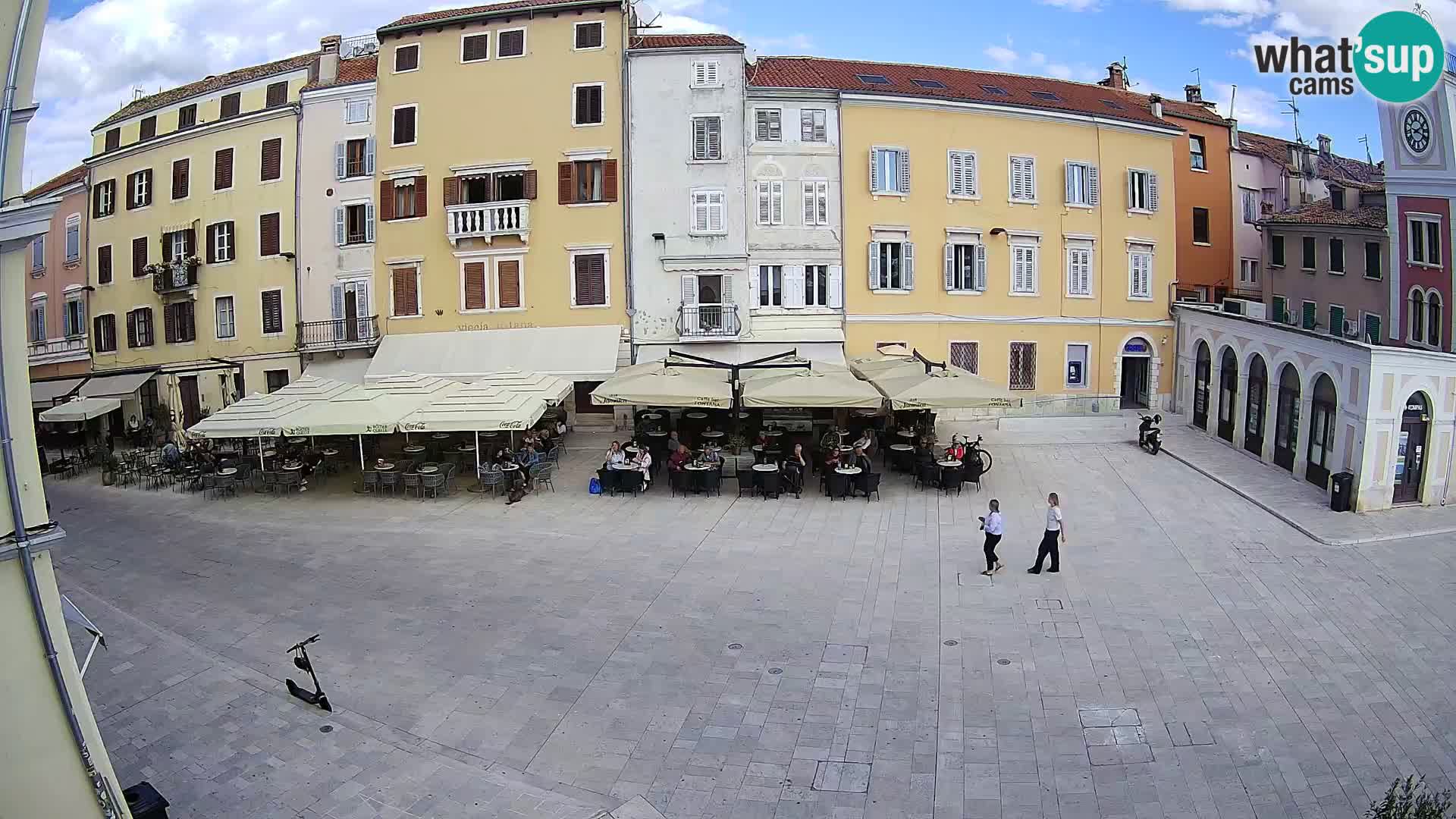 Webcam Rovinj Centar – glavni trg