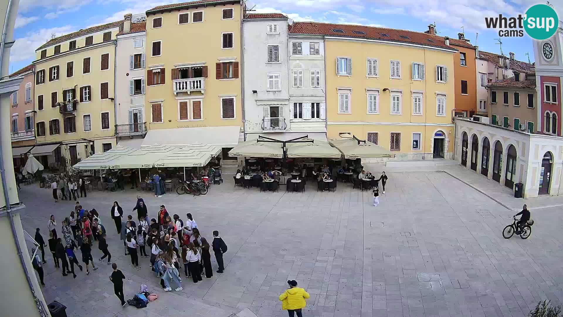 Webcam Rovinj Centre – Place Principale