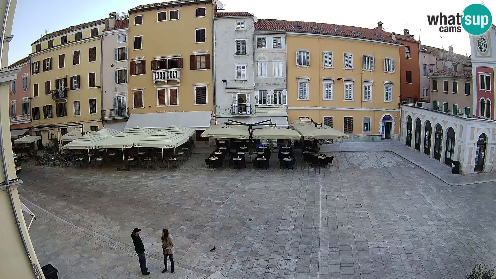 Webcam Rovinj Center – Plaza Principal