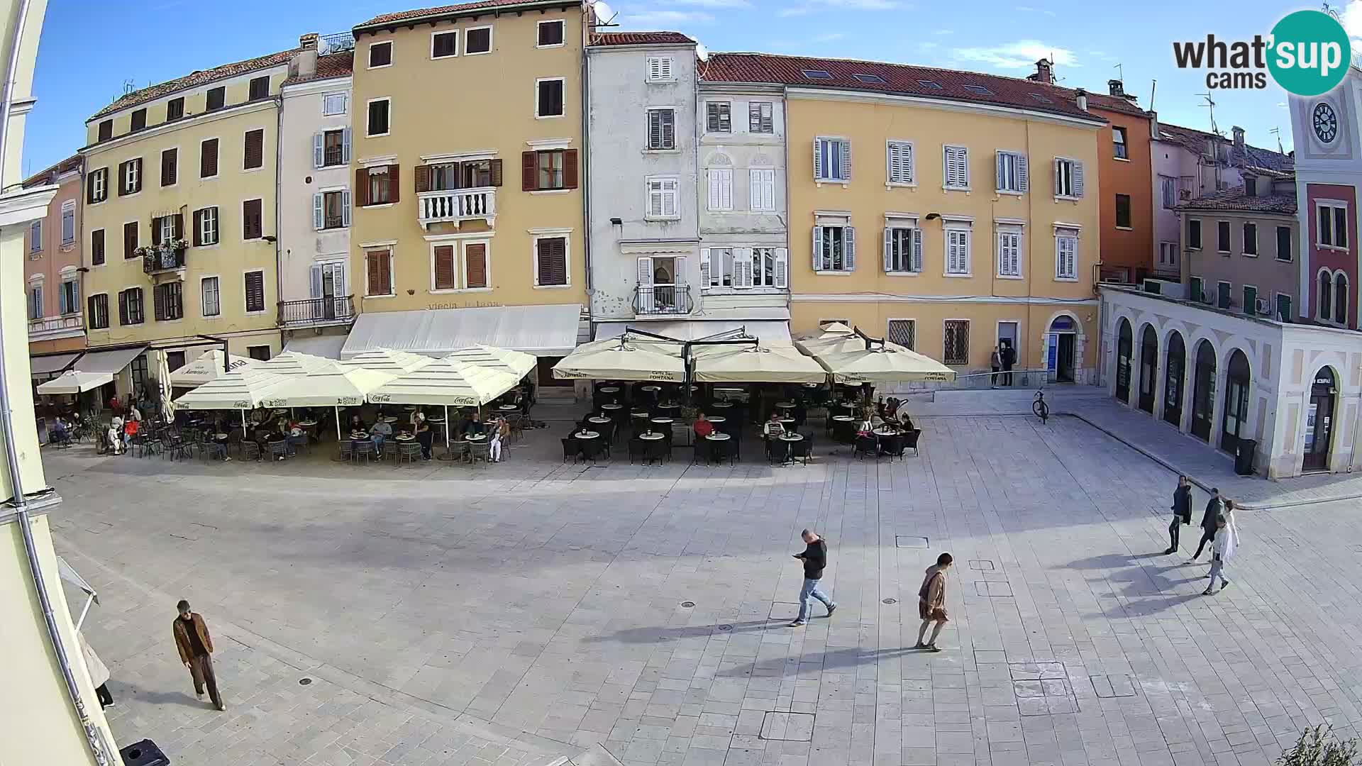 Spletna kamera Rovinj Center – Glavni trg