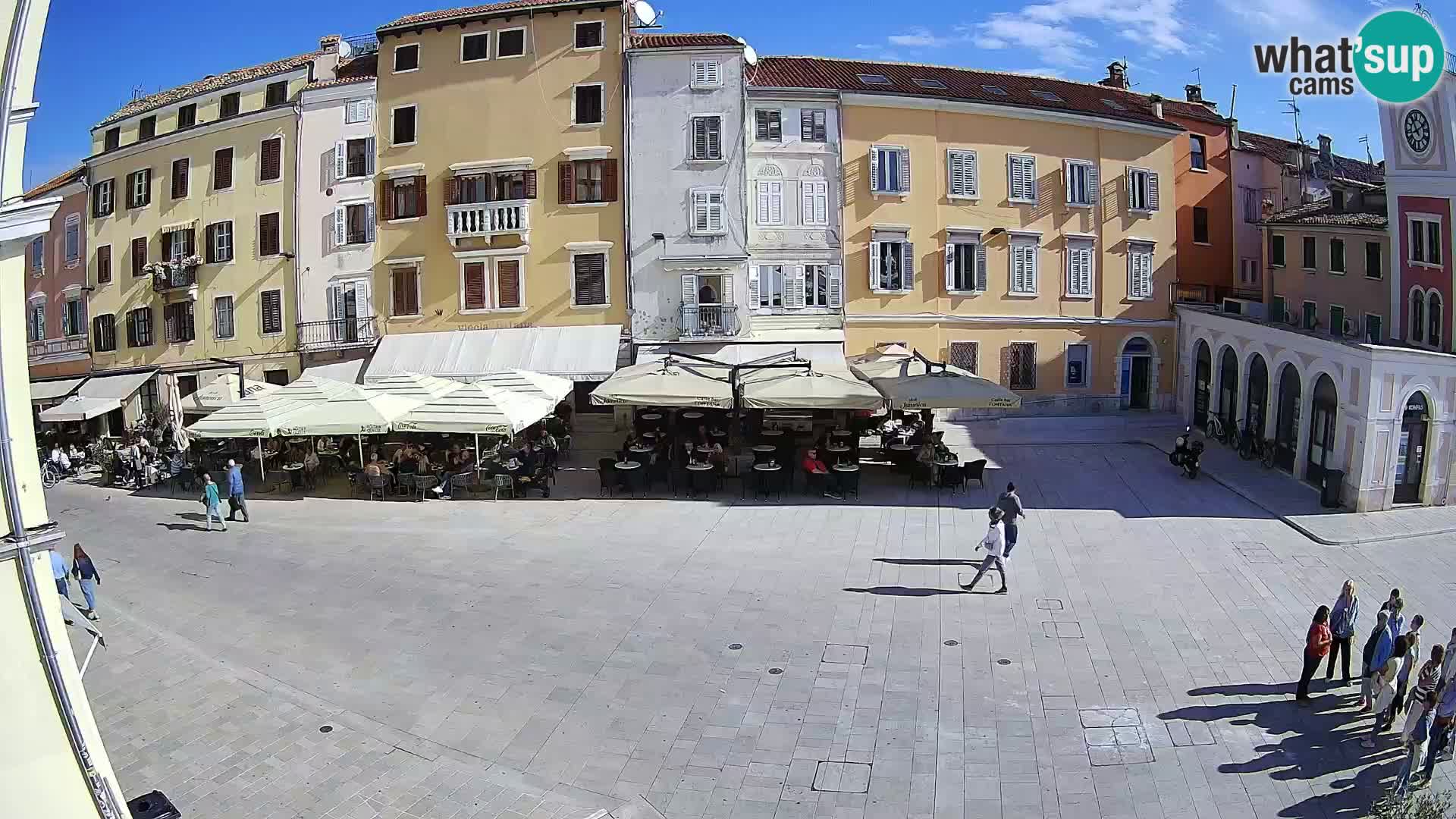 Webcam Rovinj Centre – Place Principale