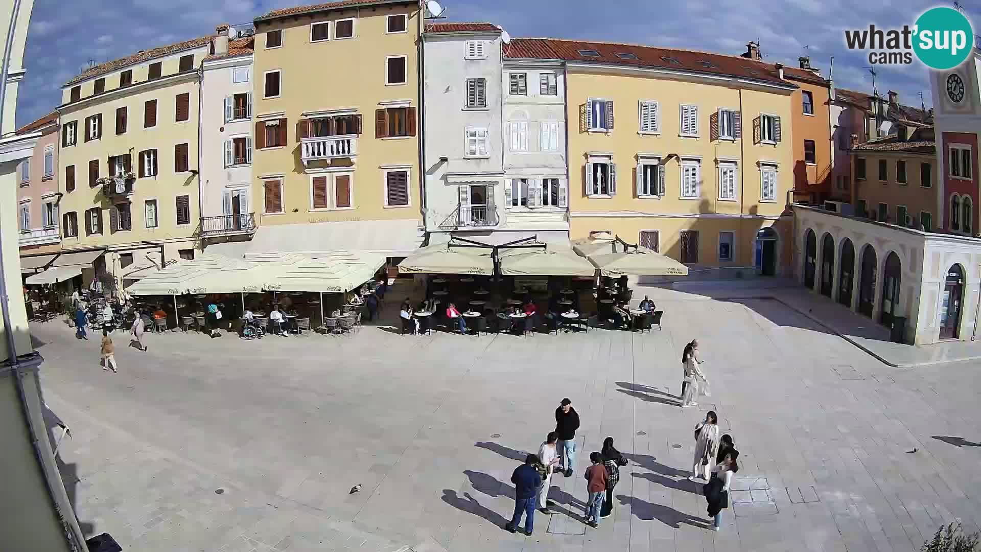 Webcam Rovinj Centre – Place Principale