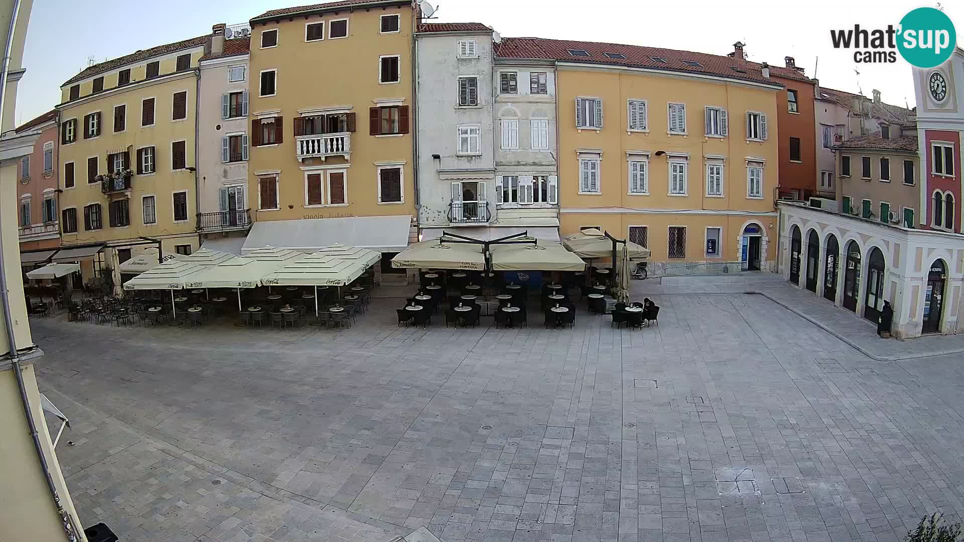 Webcam Rovinj Centar – glavni trg