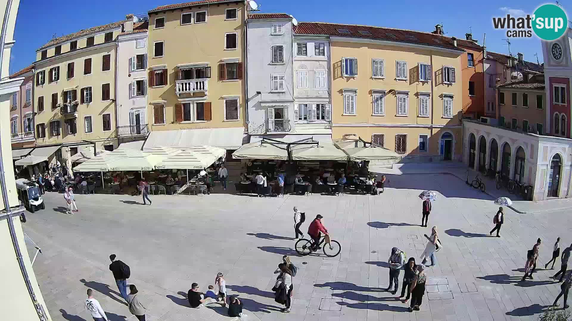 Webcam Rovinj Centre – Place Principale