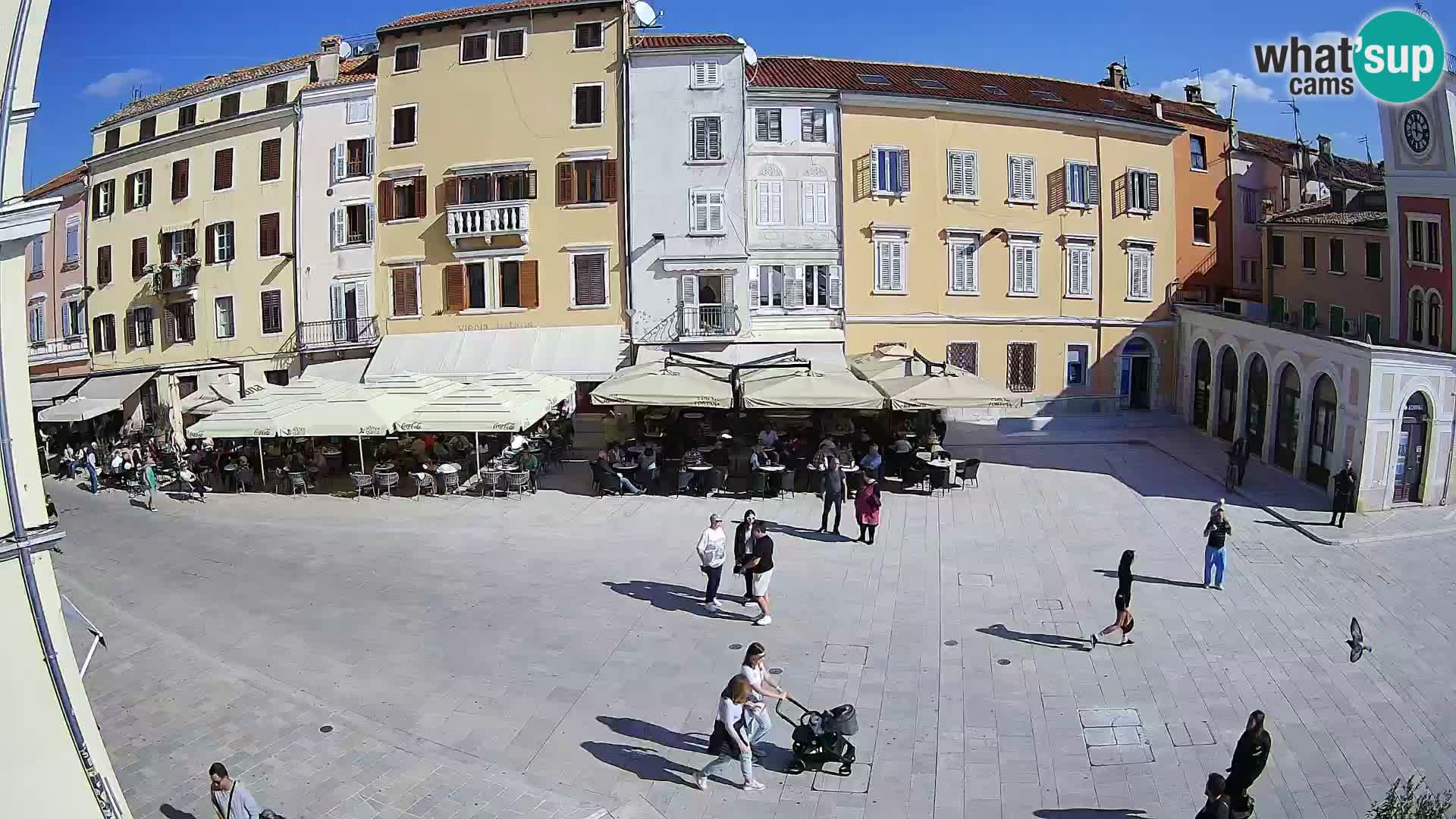 Webcam Rovinj Centar – glavni trg