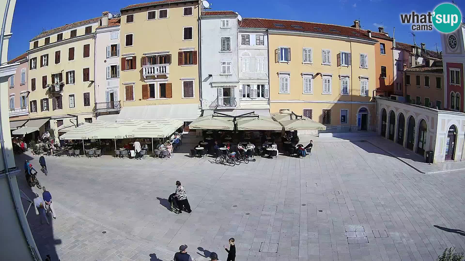 Webcam Rovinj Centre – Place Principale