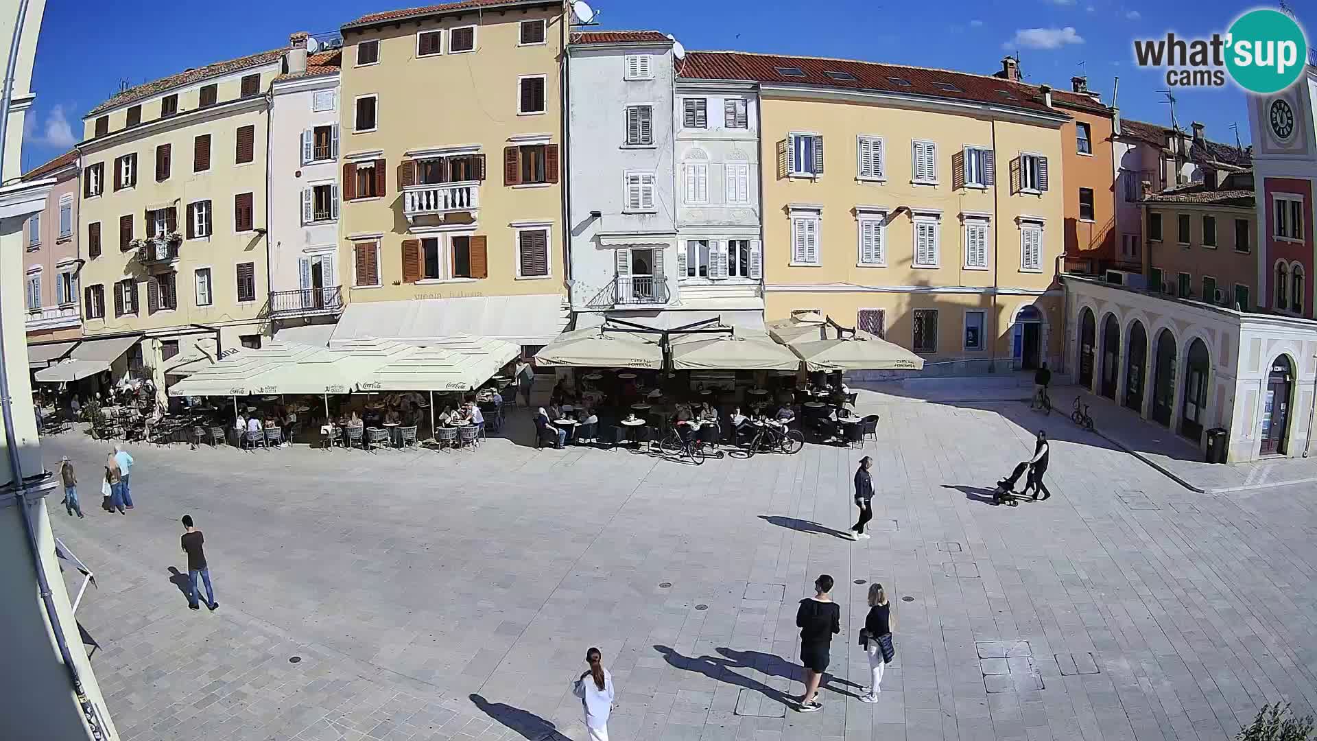 Webcam Rovinj Centar – glavni trg