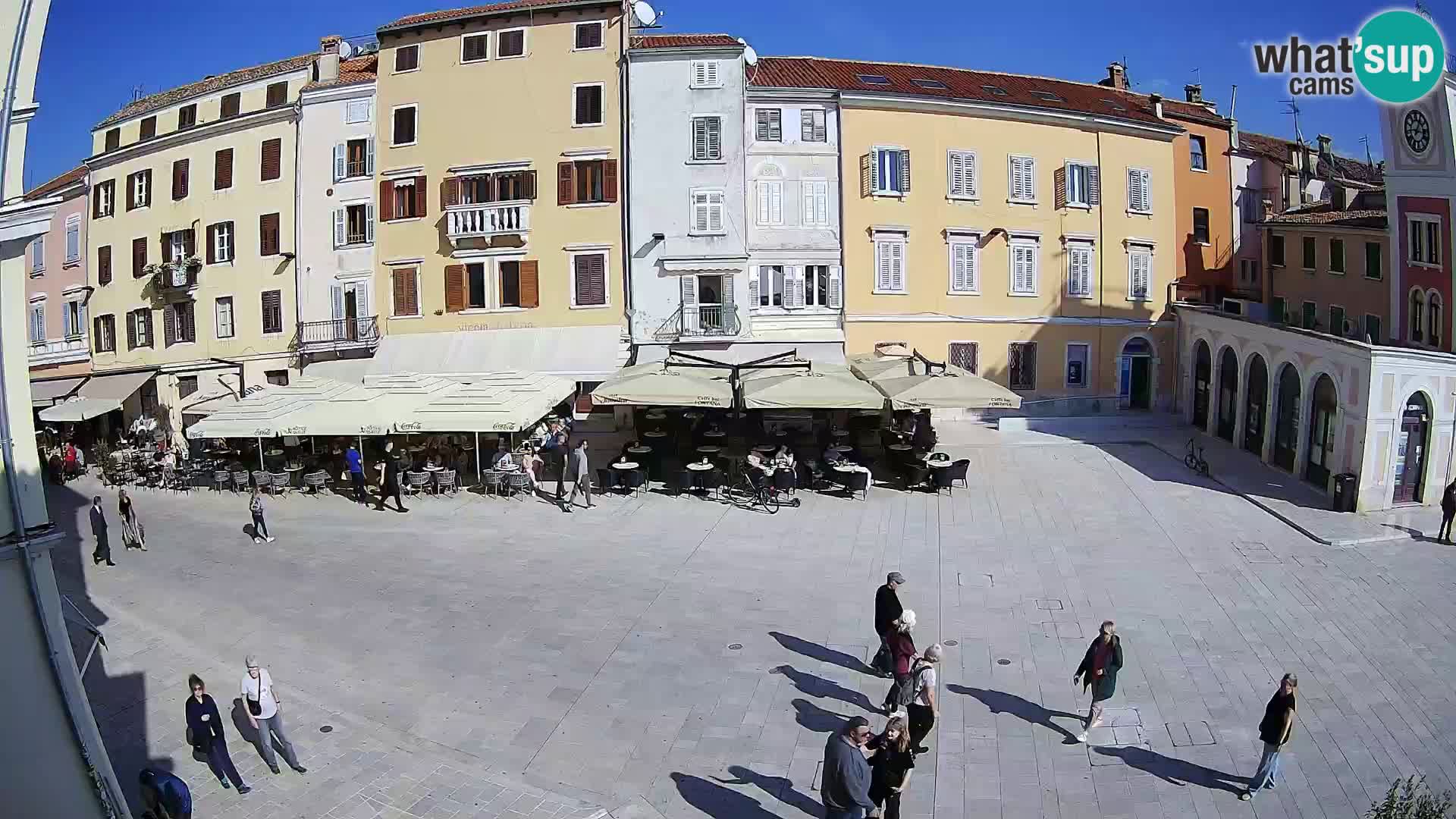 Rovinj Center Webcam – Main Square